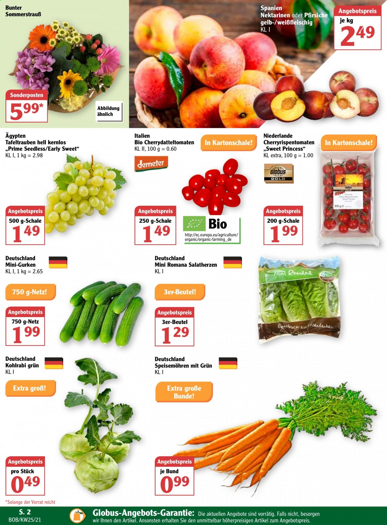 Globus Prospekte  - 21.06.2021 - 26.06.2021. Seite 2
