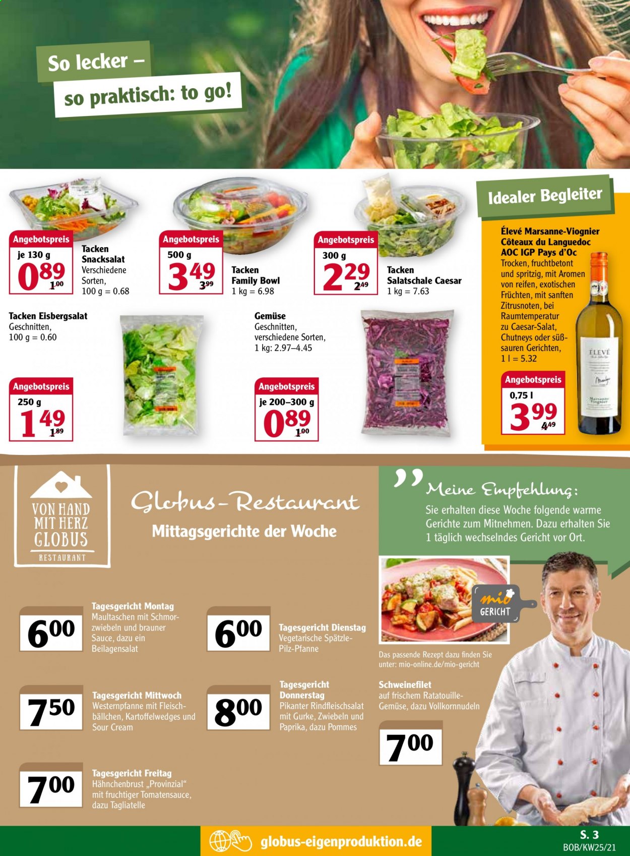 Globus Prospekte  - 21.06.2021 - 26.06.2021. Seite 3