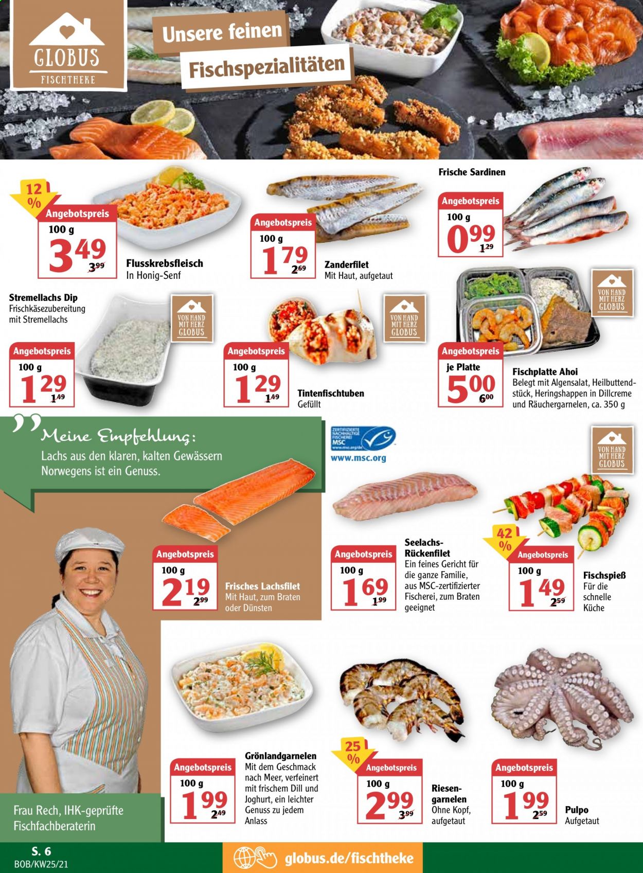 Globus Prospekte  - 21.06.2021 - 26.06.2021. Seite 6