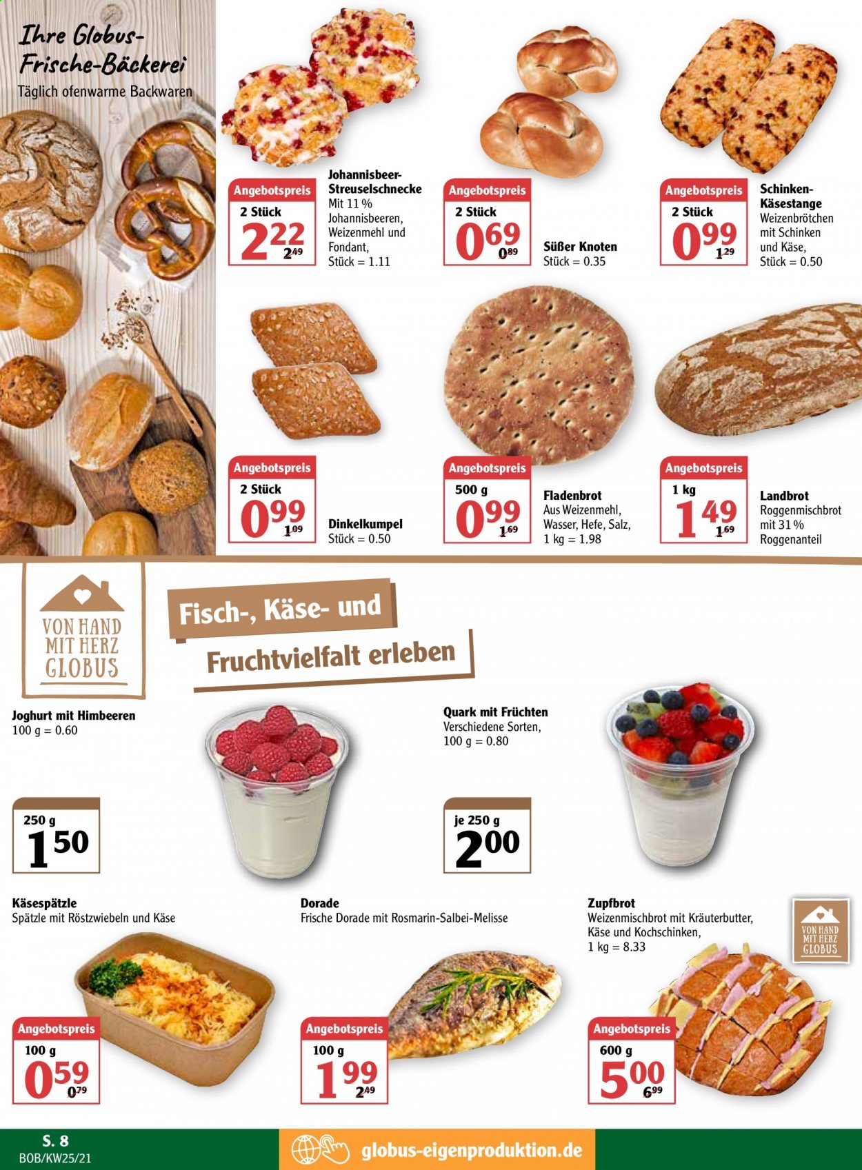 Globus Prospekte  - 21.06.2021 - 26.06.2021. Seite 8