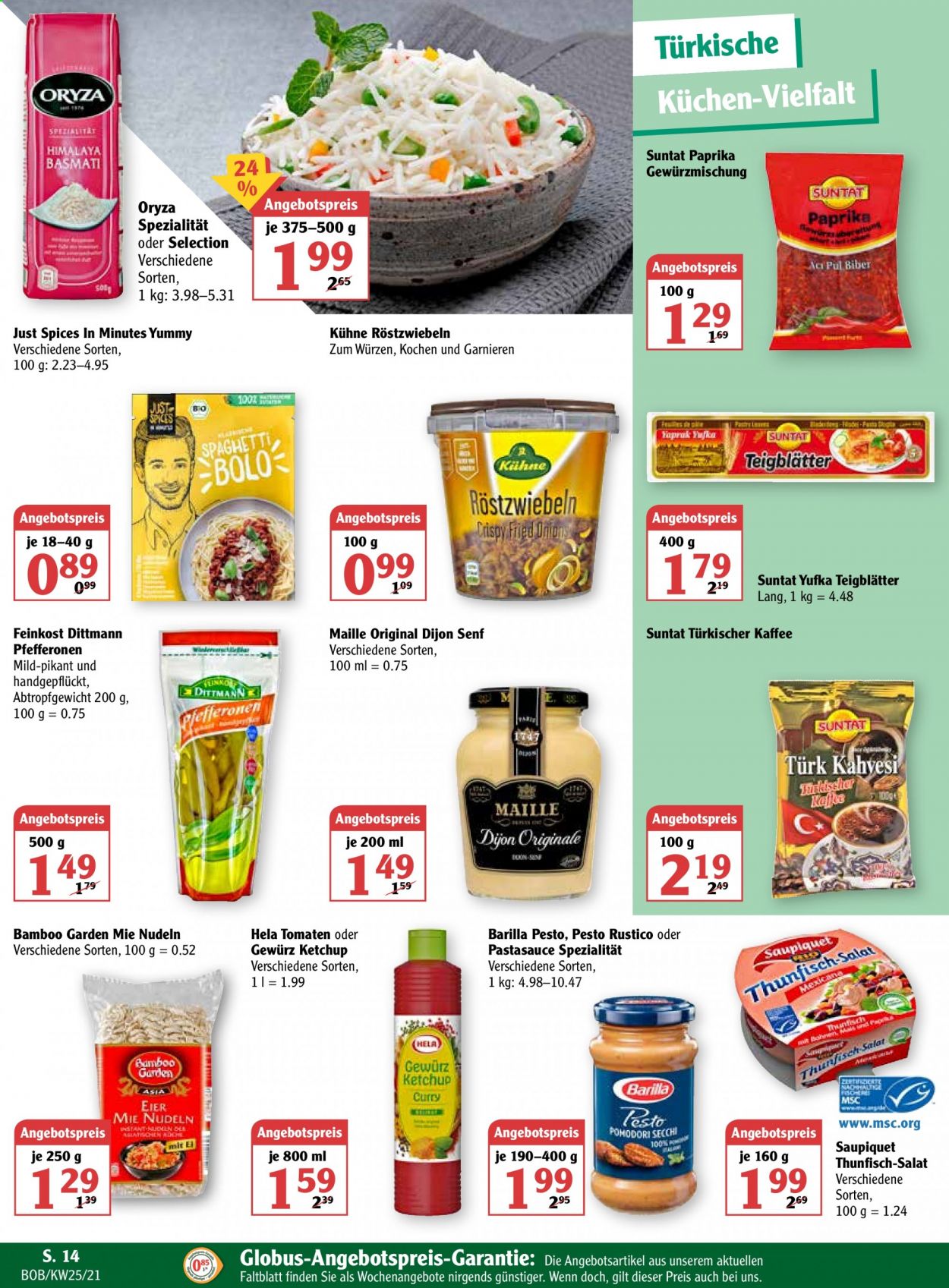 Globus Prospekte  - 21.06.2021 - 26.06.2021. Seite 14