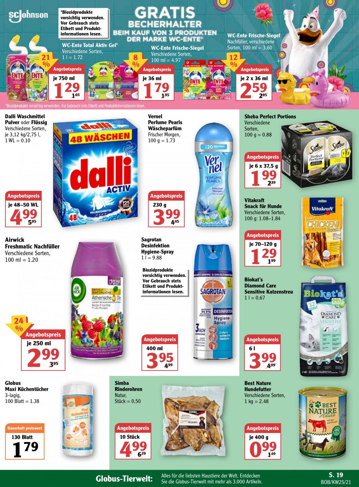 Globus Prospekte  - 21.06.2021 - 26.06.2021. Seite 19