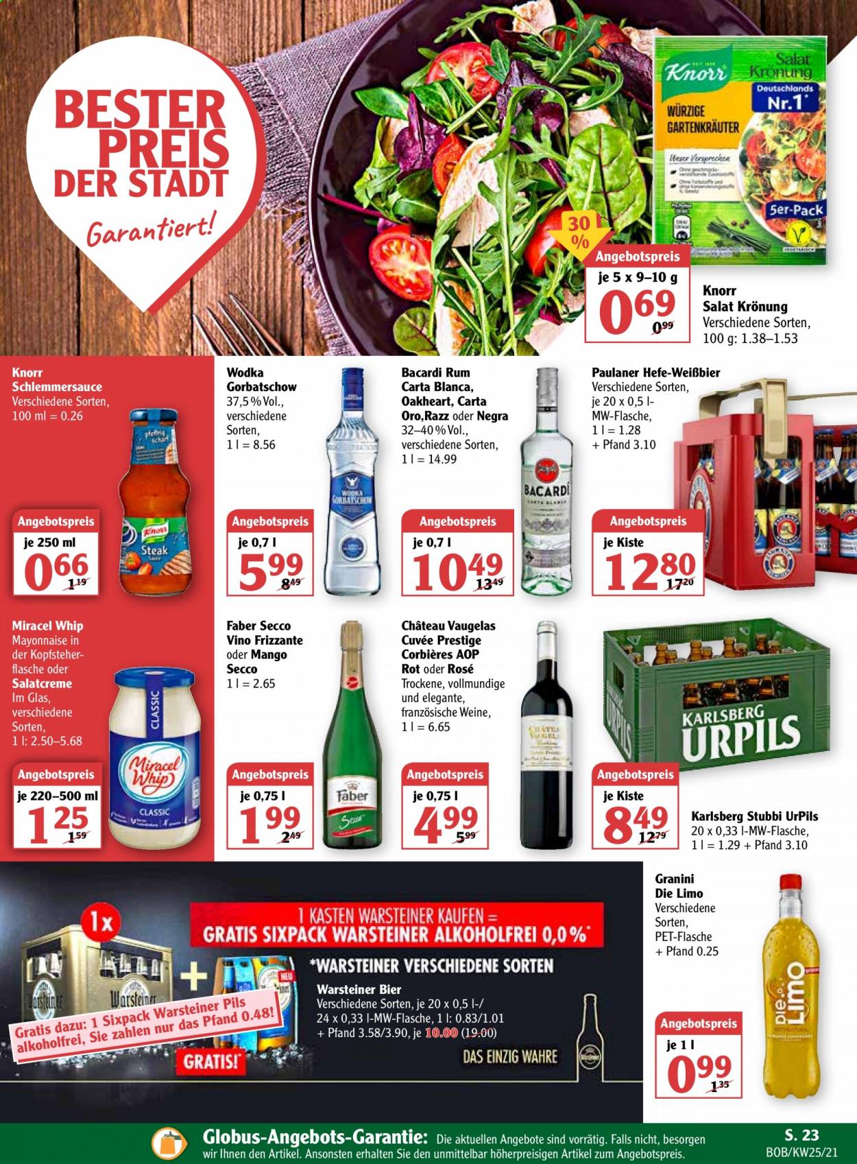 Globus Prospekte  - 21.06.2021 - 26.06.2021. Seite 23