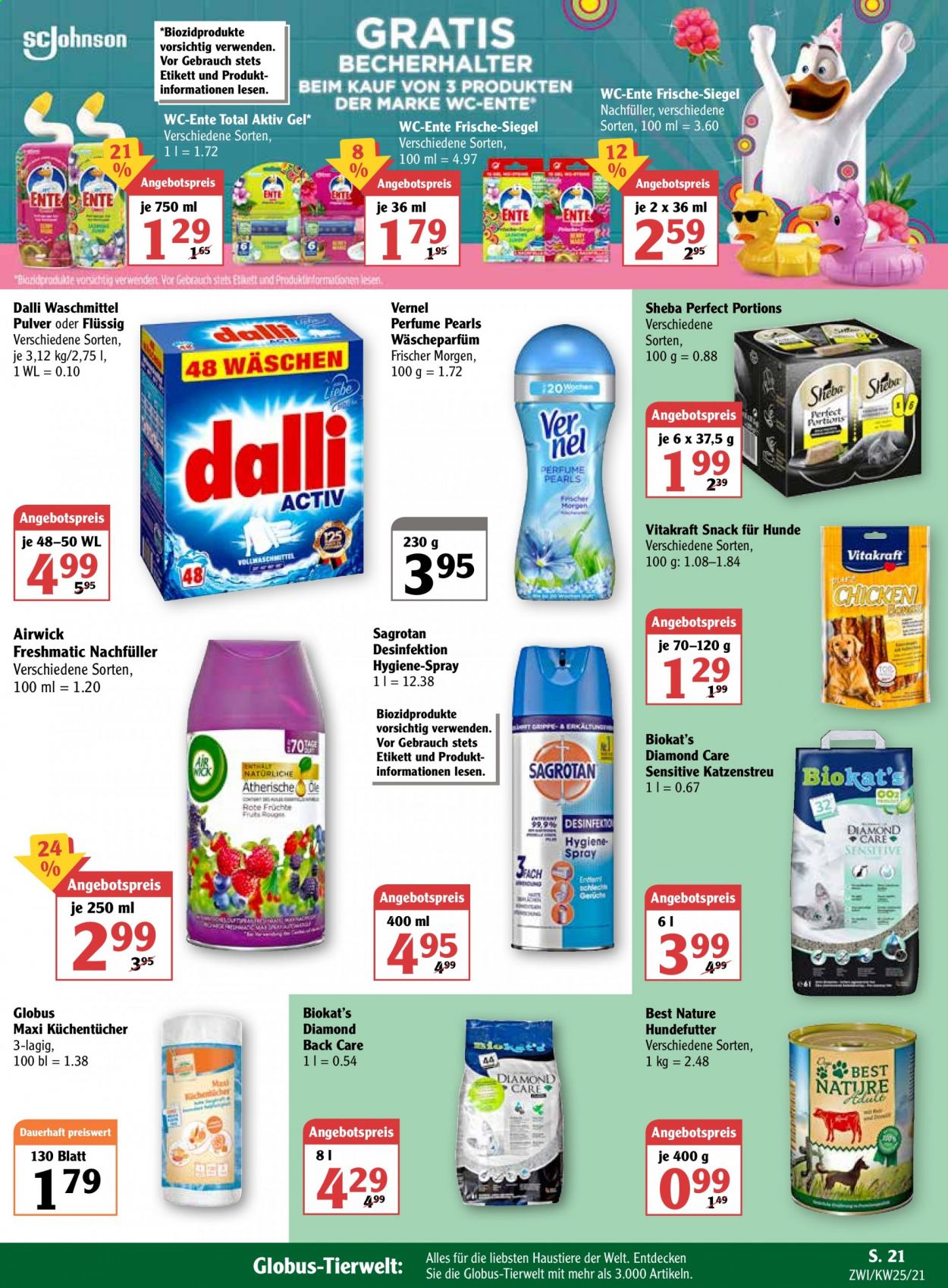Globus Prospekte  - 21.06.2021 - 26.06.2021. Seite 24