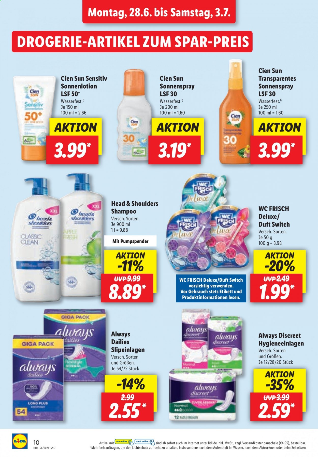 Lidl Prospekte  - 28.06.2021 - 3.07.2021. Seite 10