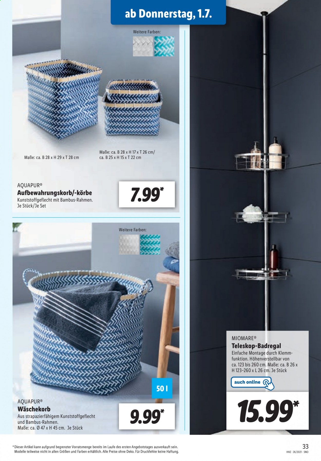 Lidl Prospekte  - 28.06.2021 - 3.07.2021. Seite 33