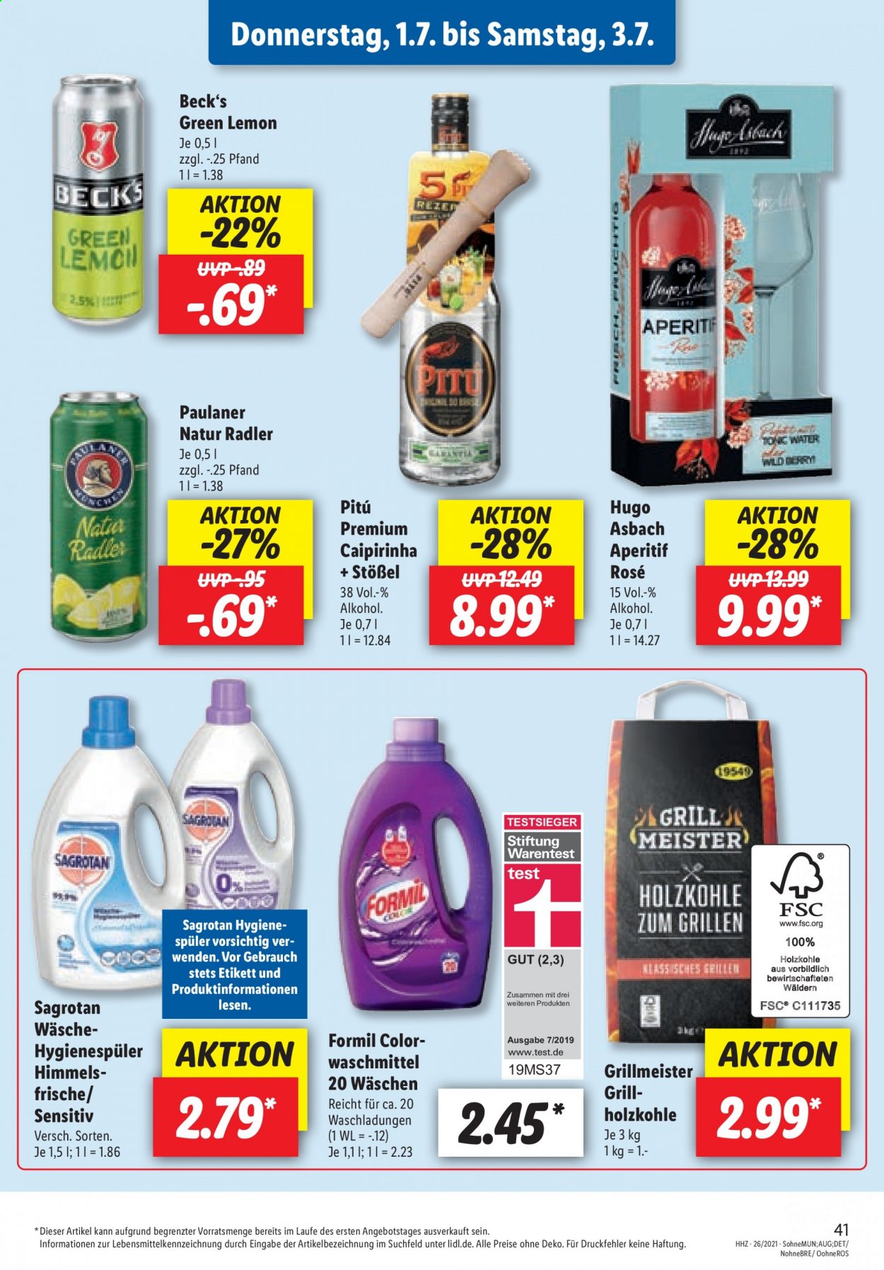 Lidl Prospekte  - 28.06.2021 - 3.07.2021. Seite 41
