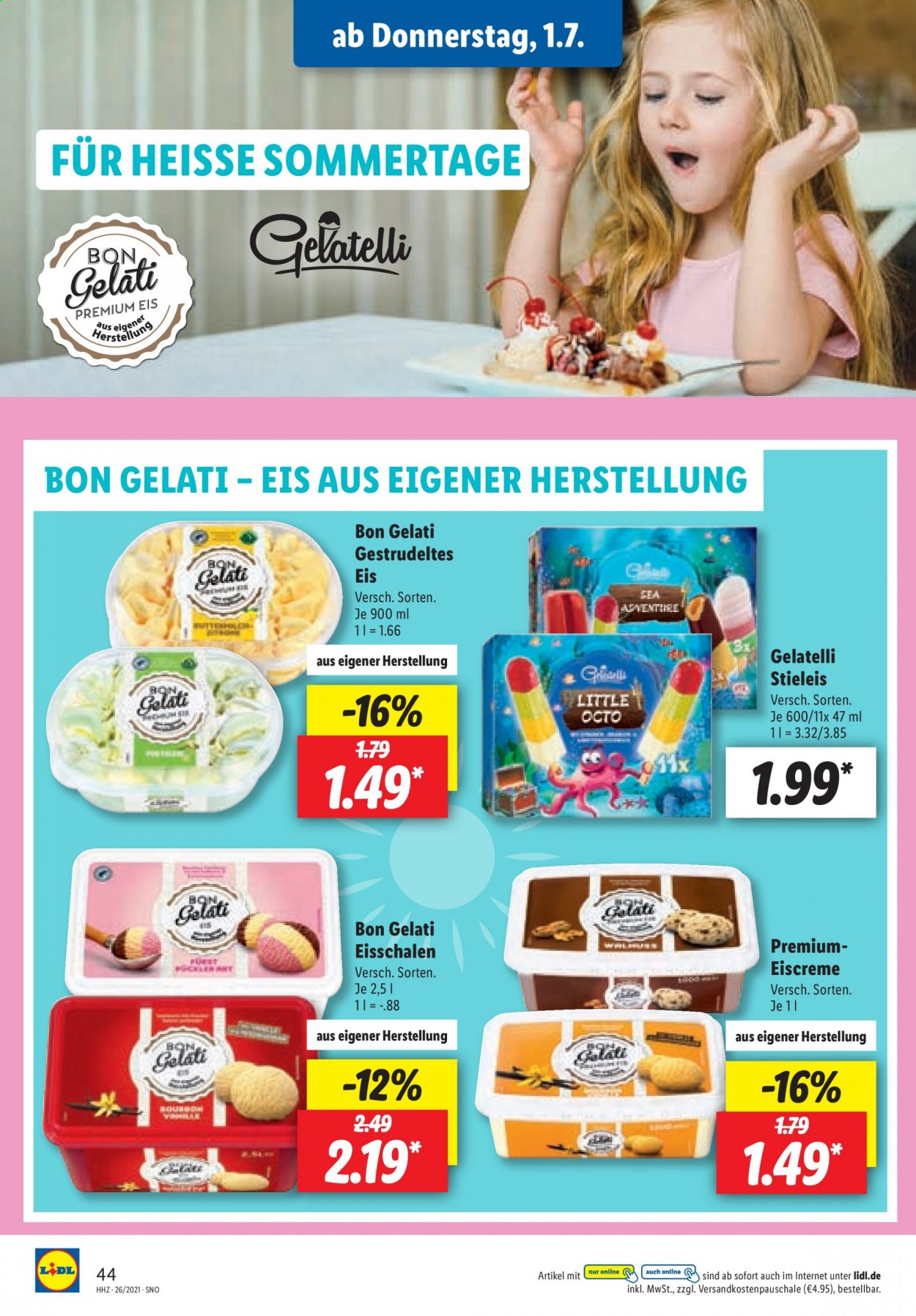 Lidl Prospekte  - 28.06.2021 - 3.07.2021. Seite 44