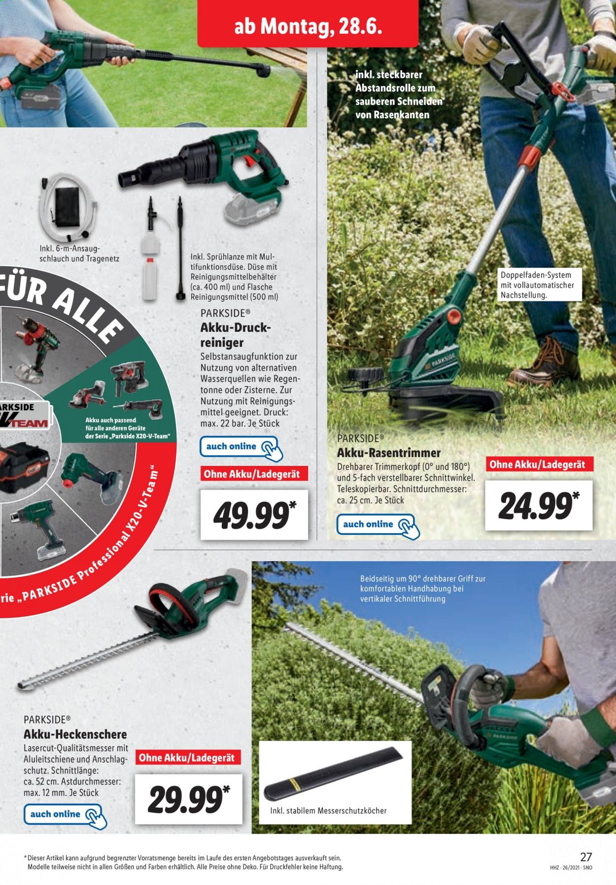 Lidl Prospekte  - 28.06.2021 - 3.07.2021. Seite 27