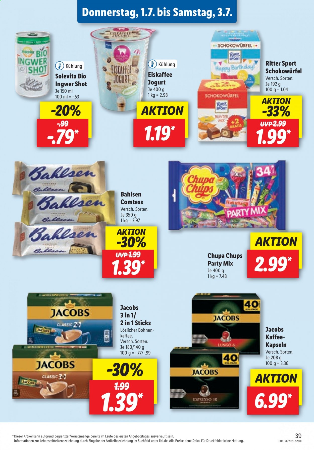 Lidl Prospekte  - 28.06.2021 - 3.07.2021. Seite 39