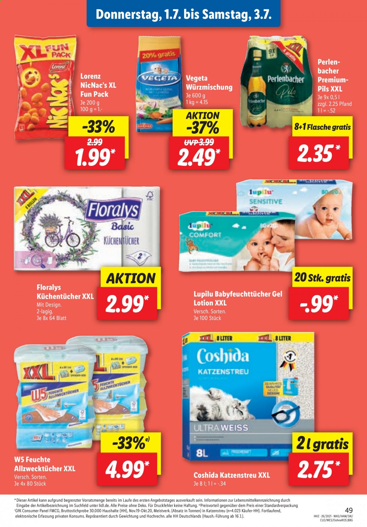 Lidl Prospekte  - 28.06.2021 - 3.07.2021. Seite 49