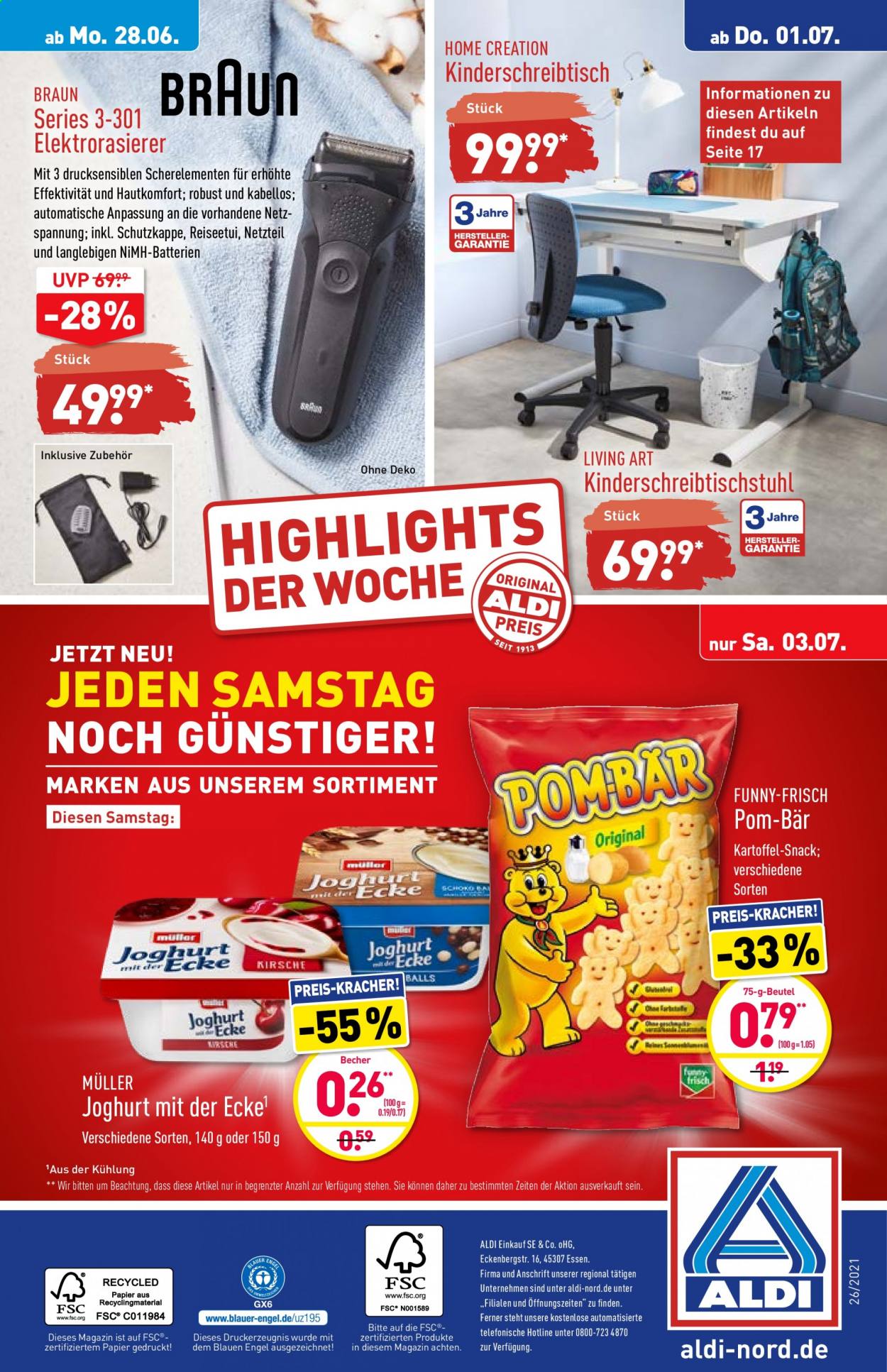 ALDI Nord Prospekte  - 28.06.2021 - 3.07.2021. Seite 36