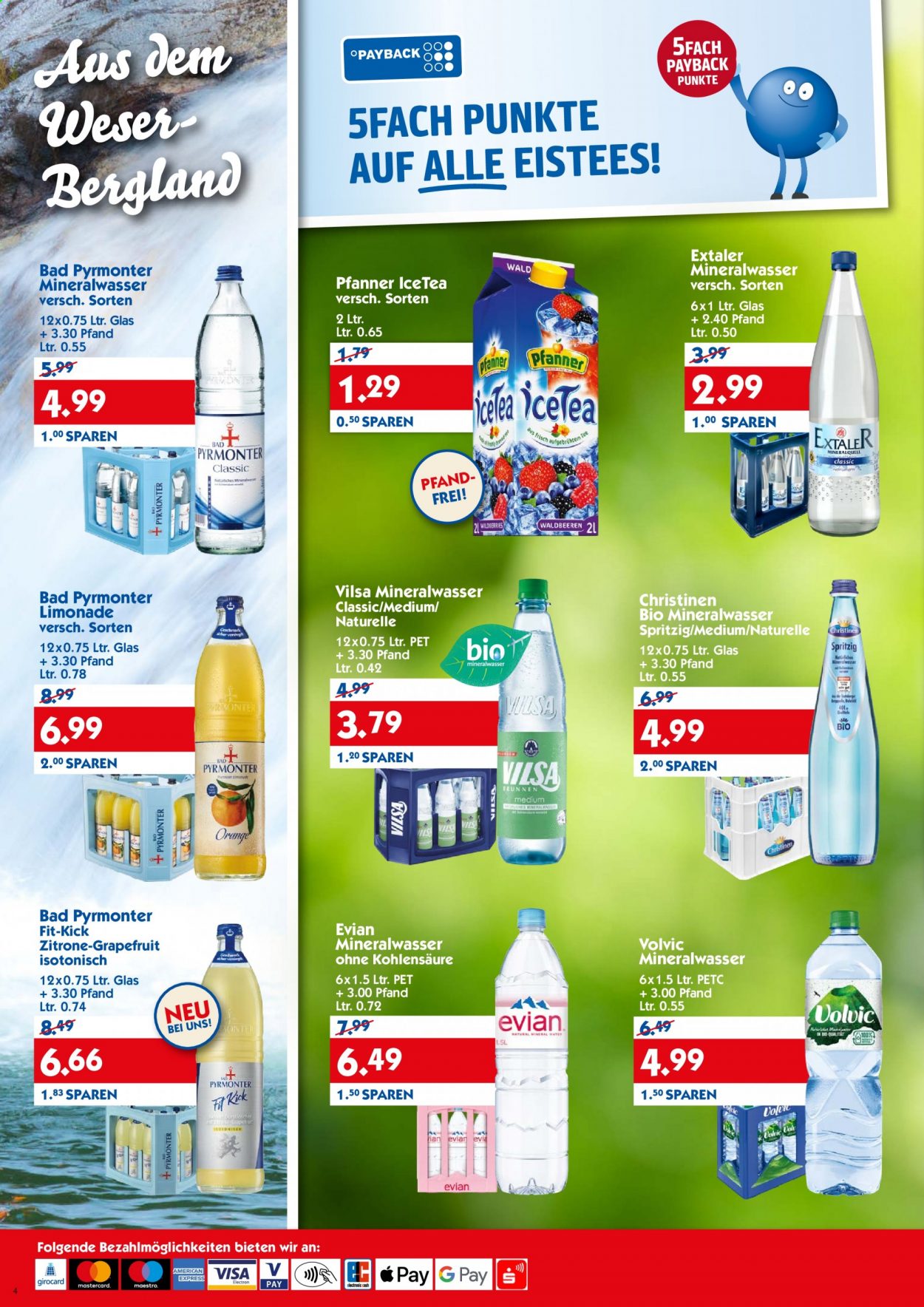 Hol'ab! Getränkemarkt Prospekte  - 21.06.2021 - 26.06.2021. Seite 4