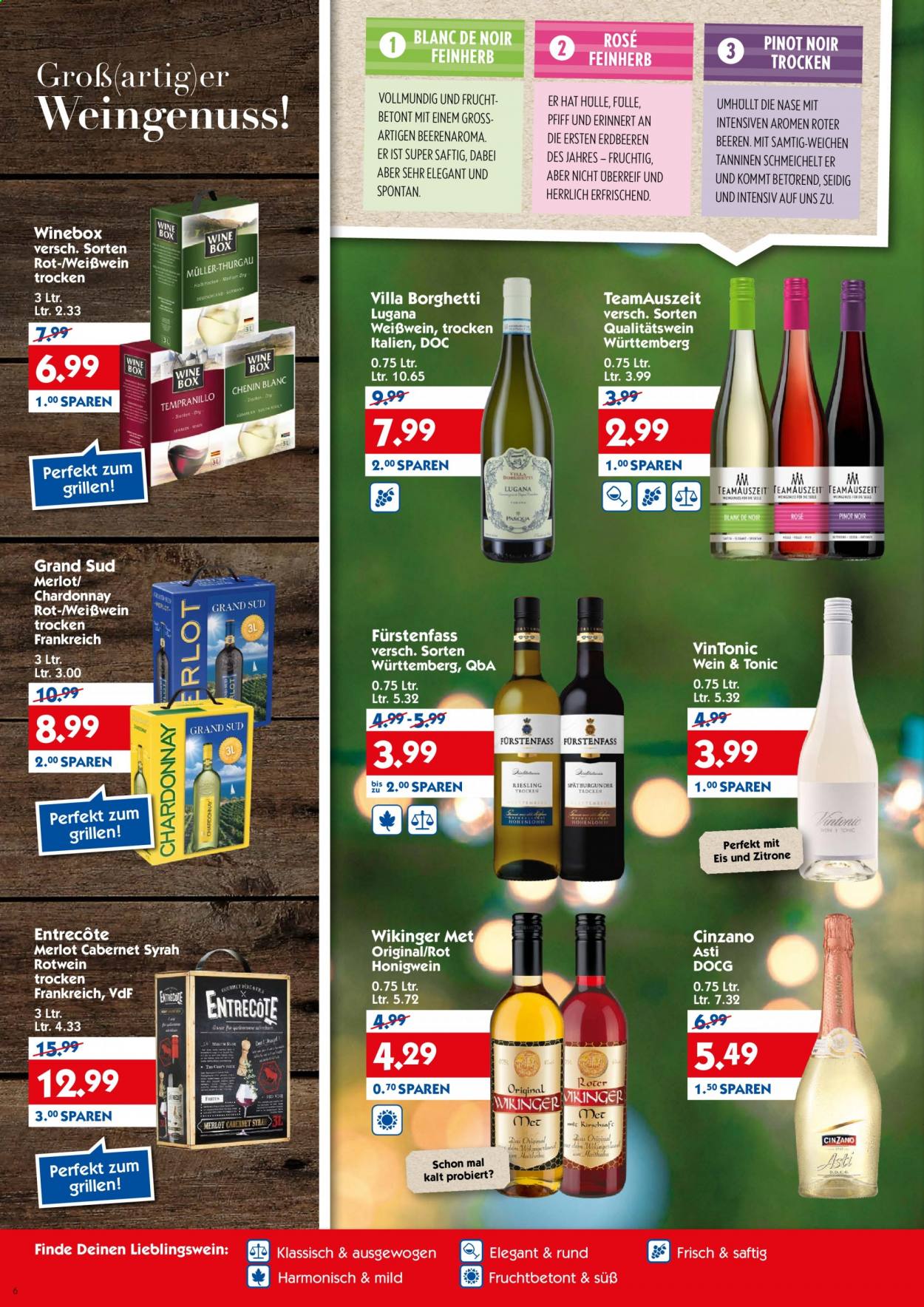 Hol'ab! Getränkemarkt Prospekte  - 21.06.2021 - 26.06.2021. Seite 6