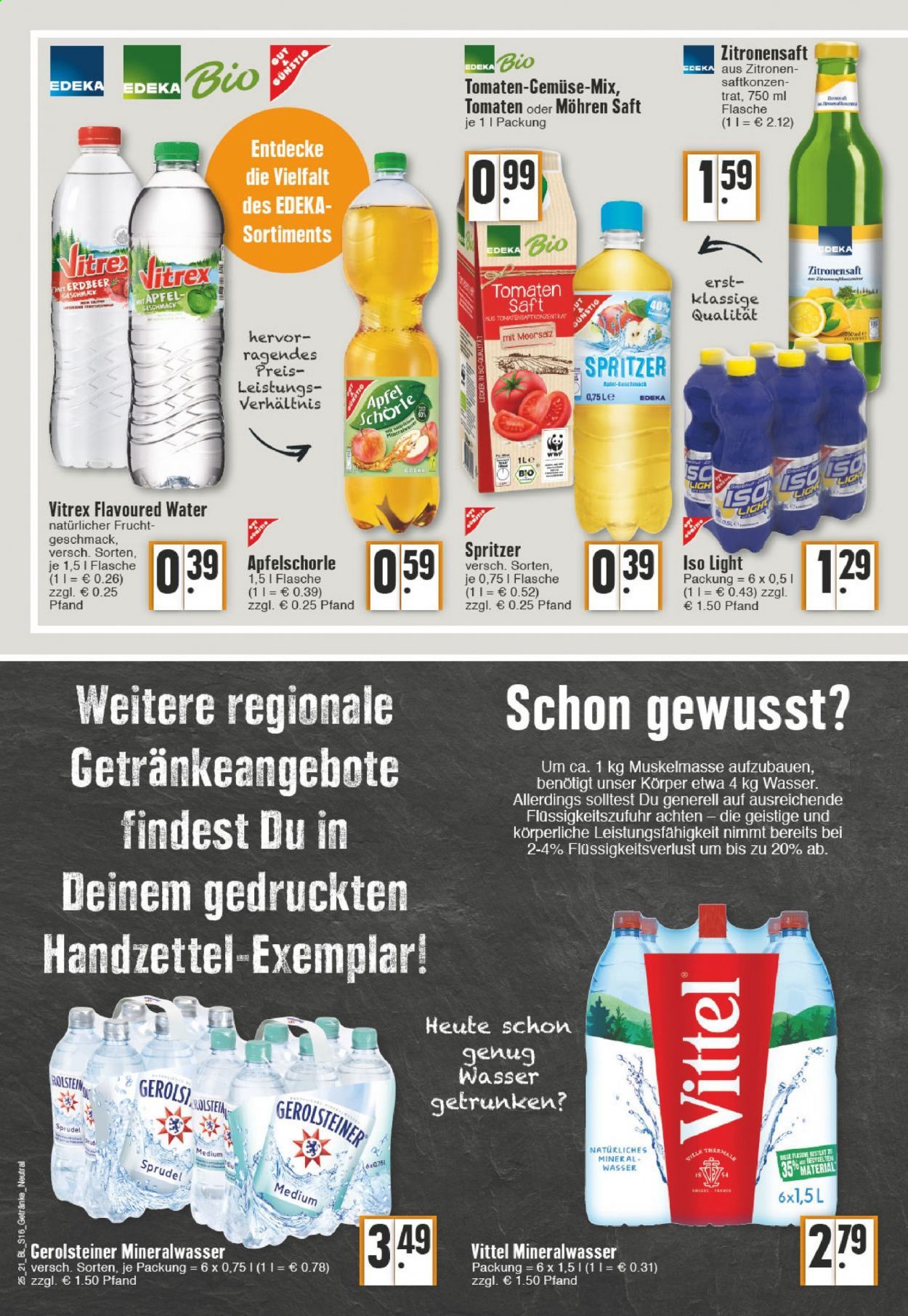 Edeka Prospekte  - 21.06.2021 - 26.06.2021. Seite 16