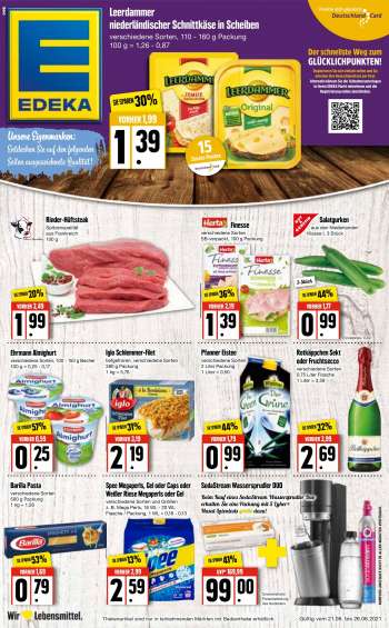 Prospekte Edeka - 21.6.2021 - 26.6.2021.
