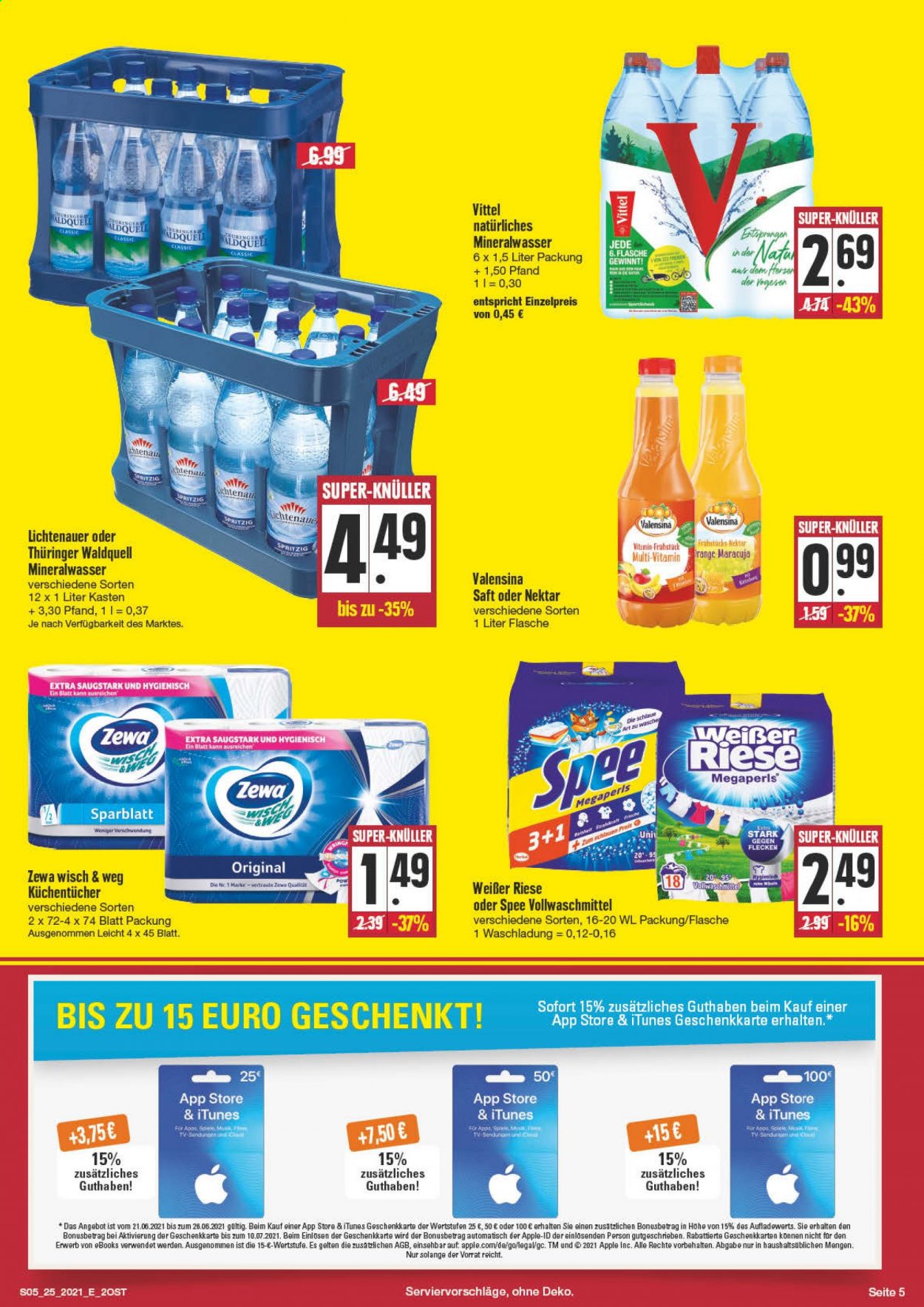 Edeka Prospekte  - 21.06.2021 - 26.06.2021. Seite 5