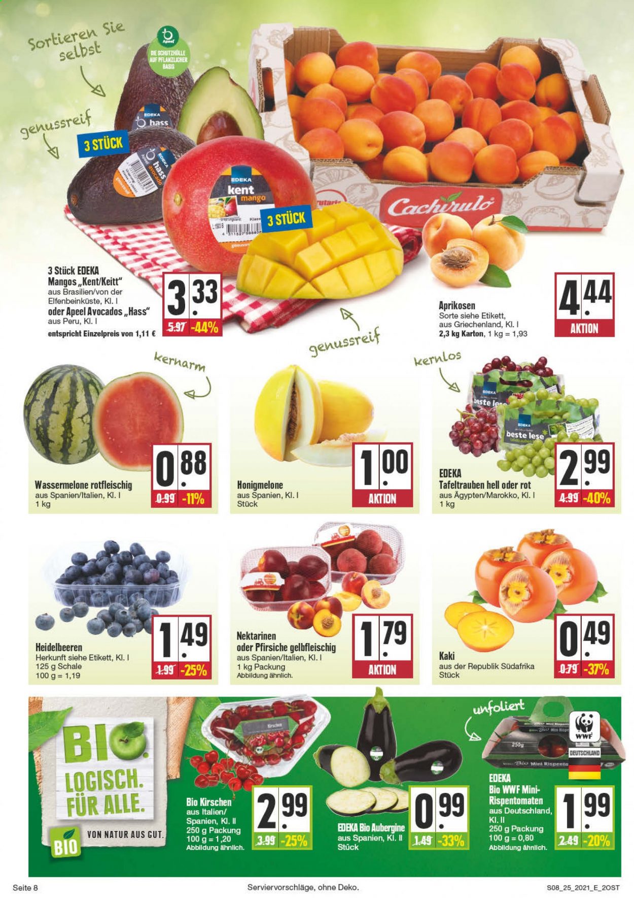 Edeka Prospekte  - 21.06.2021 - 26.06.2021. Seite 8