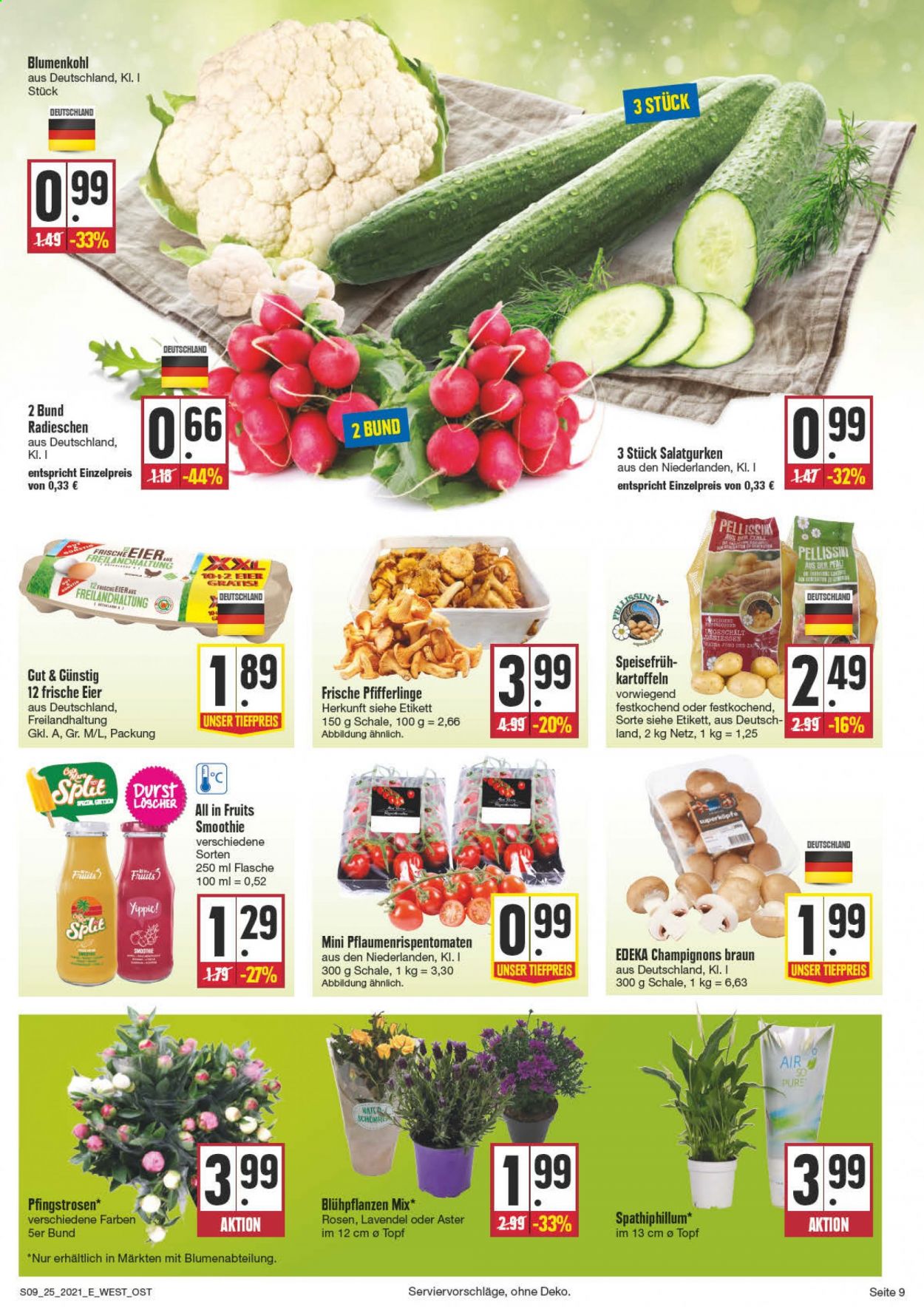 Edeka Prospekte  - 21.06.2021 - 26.06.2021. Seite 9