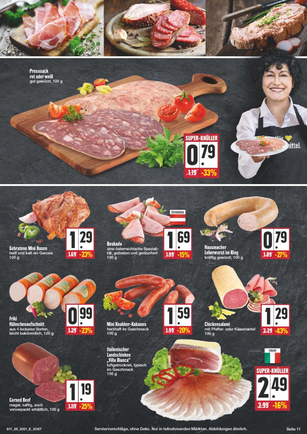 Edeka Prospekte  - 21.06.2021 - 26.06.2021. Seite 11