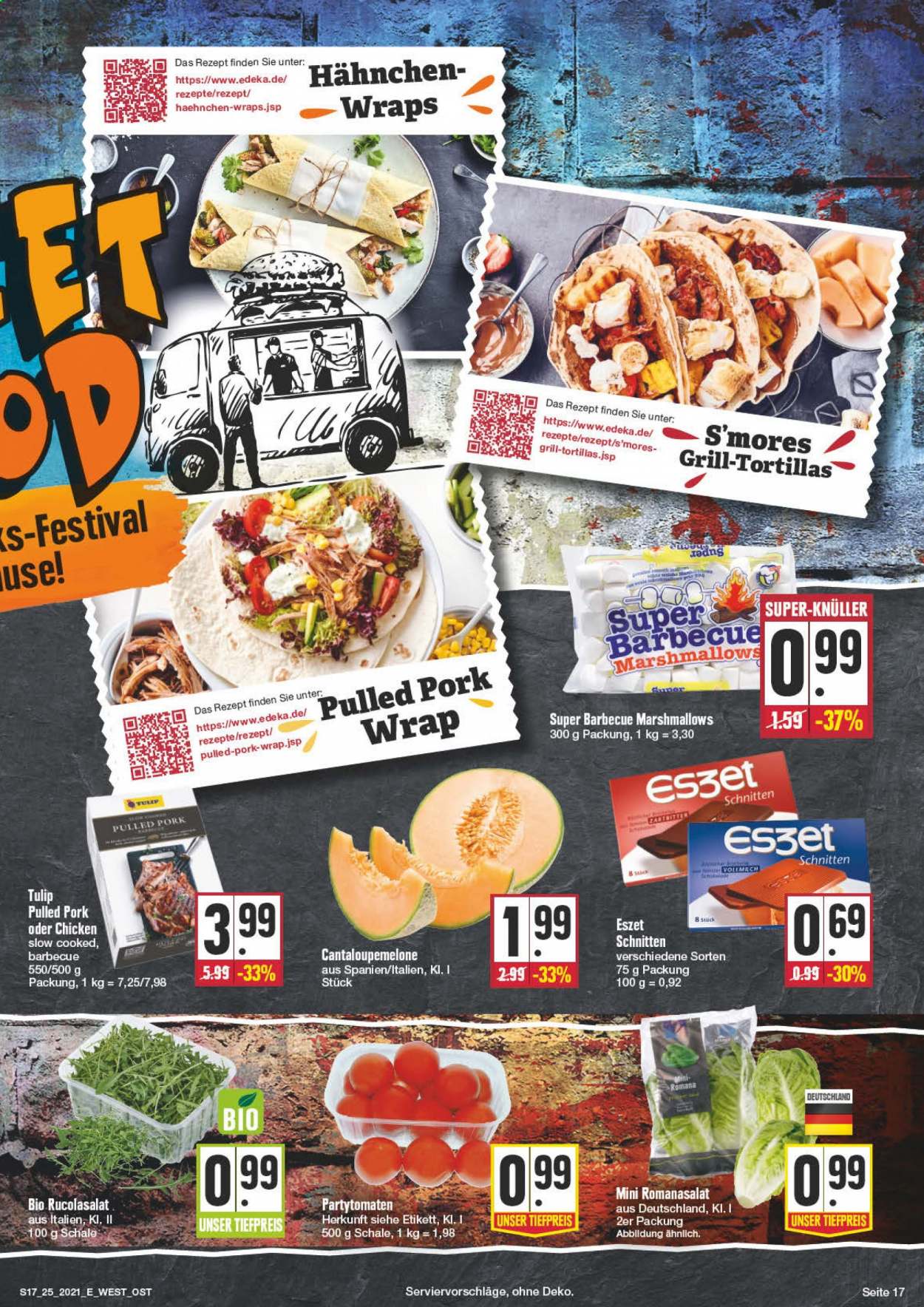 Edeka Prospekte  - 21.06.2021 - 26.06.2021. Seite 17