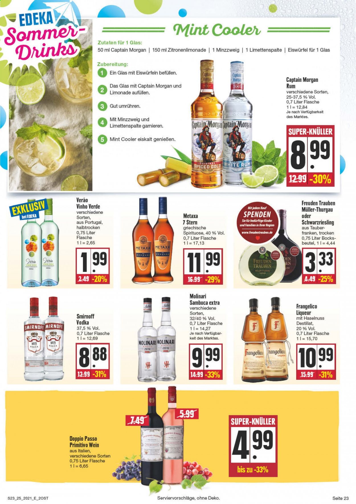 Edeka Prospekte  - 21.06.2021 - 26.06.2021. Seite 23