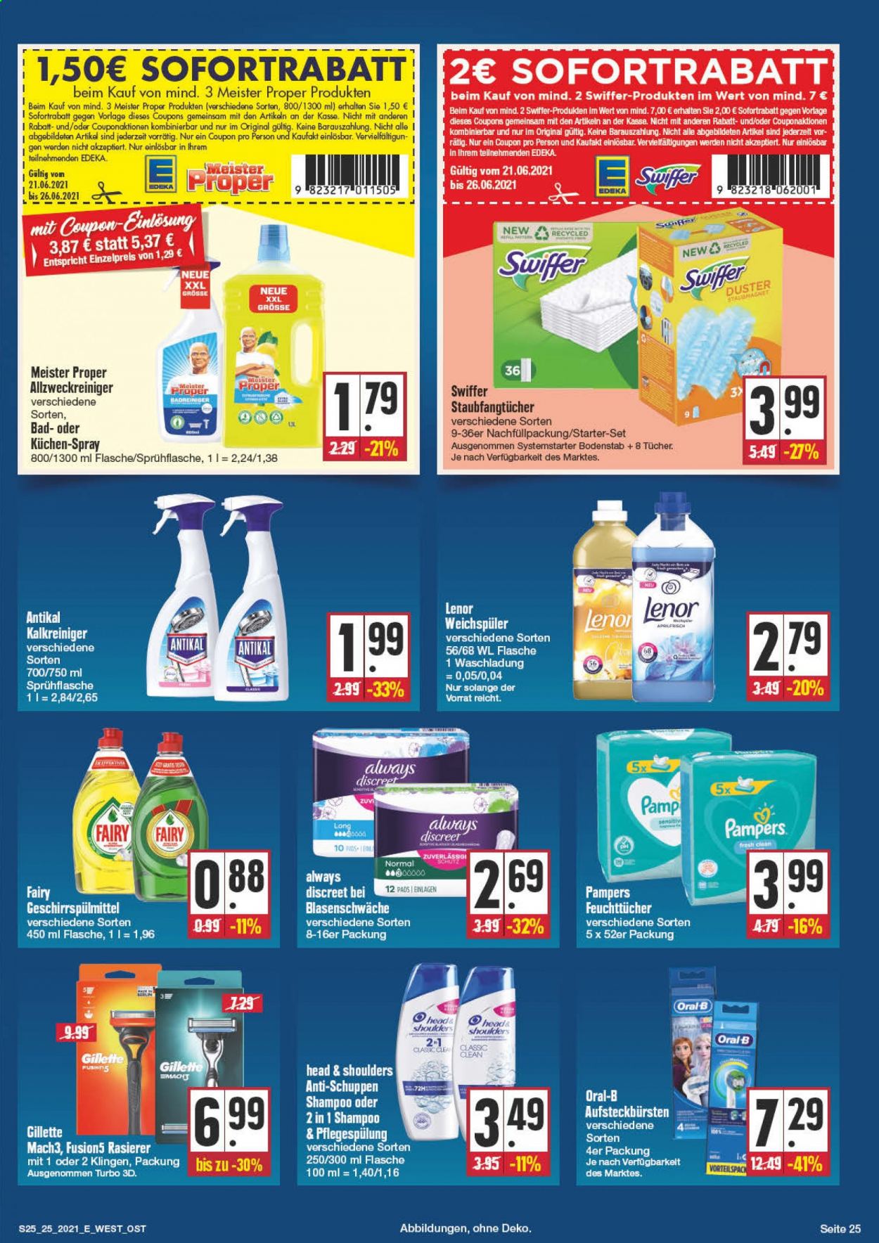 Edeka Prospekte  - 21.06.2021 - 26.06.2021. Seite 25