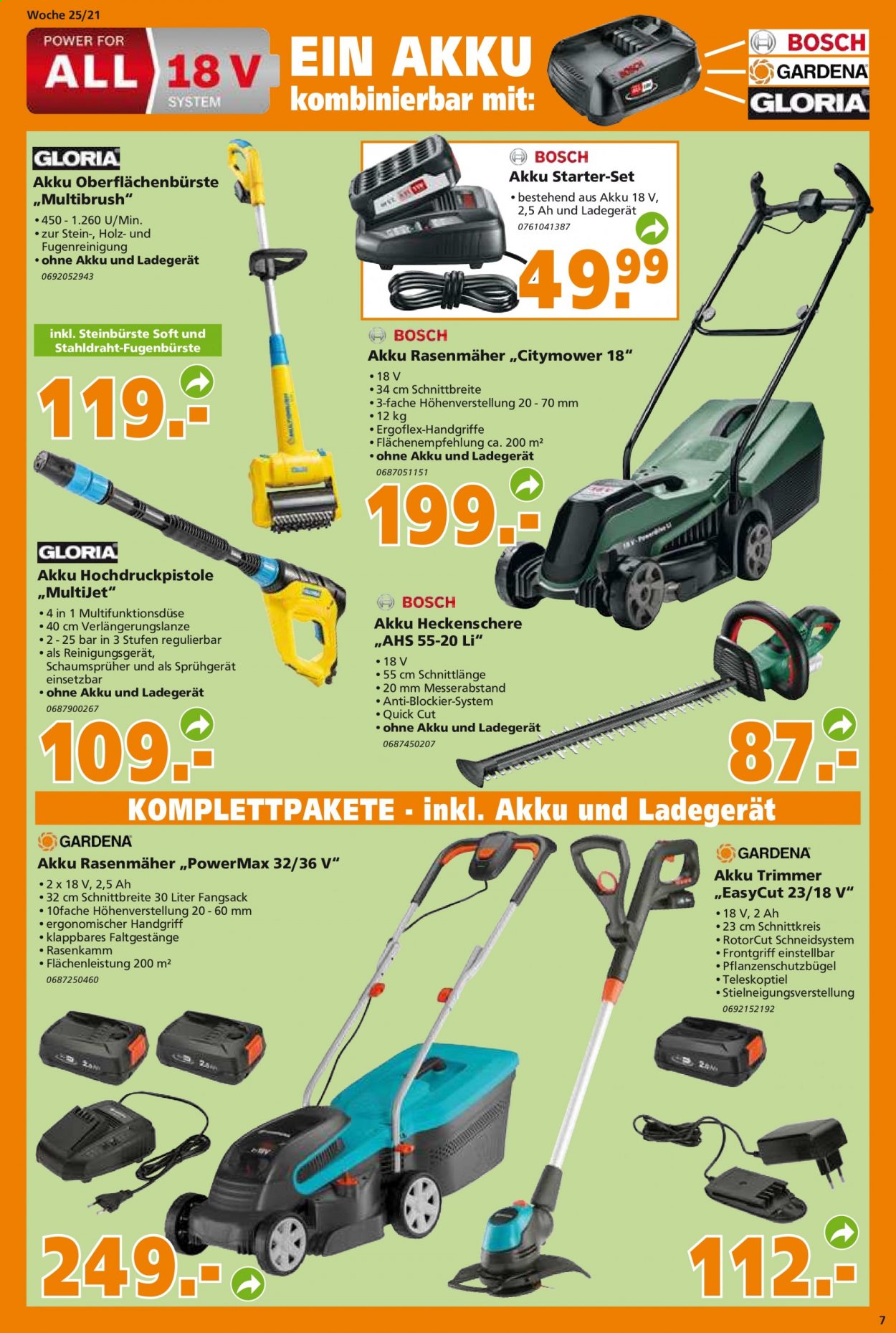 Globus Baumarkt Prospekte  - 21.06.2021 - 26.06.2021. Seite 7