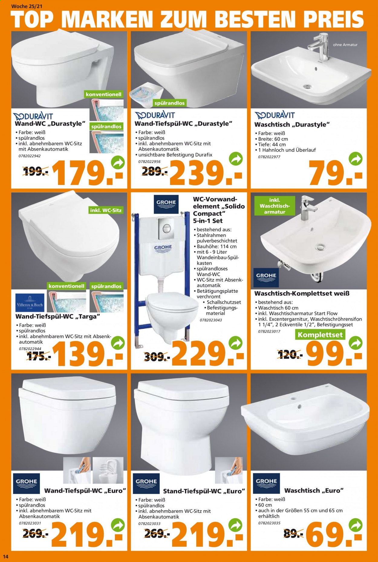 Globus Baumarkt Prospekte  - 21.06.2021 - 26.06.2021. Seite 14