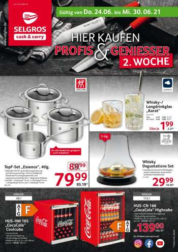 Prospekte Selgros - 24.6.2021 - 30.6.2021.