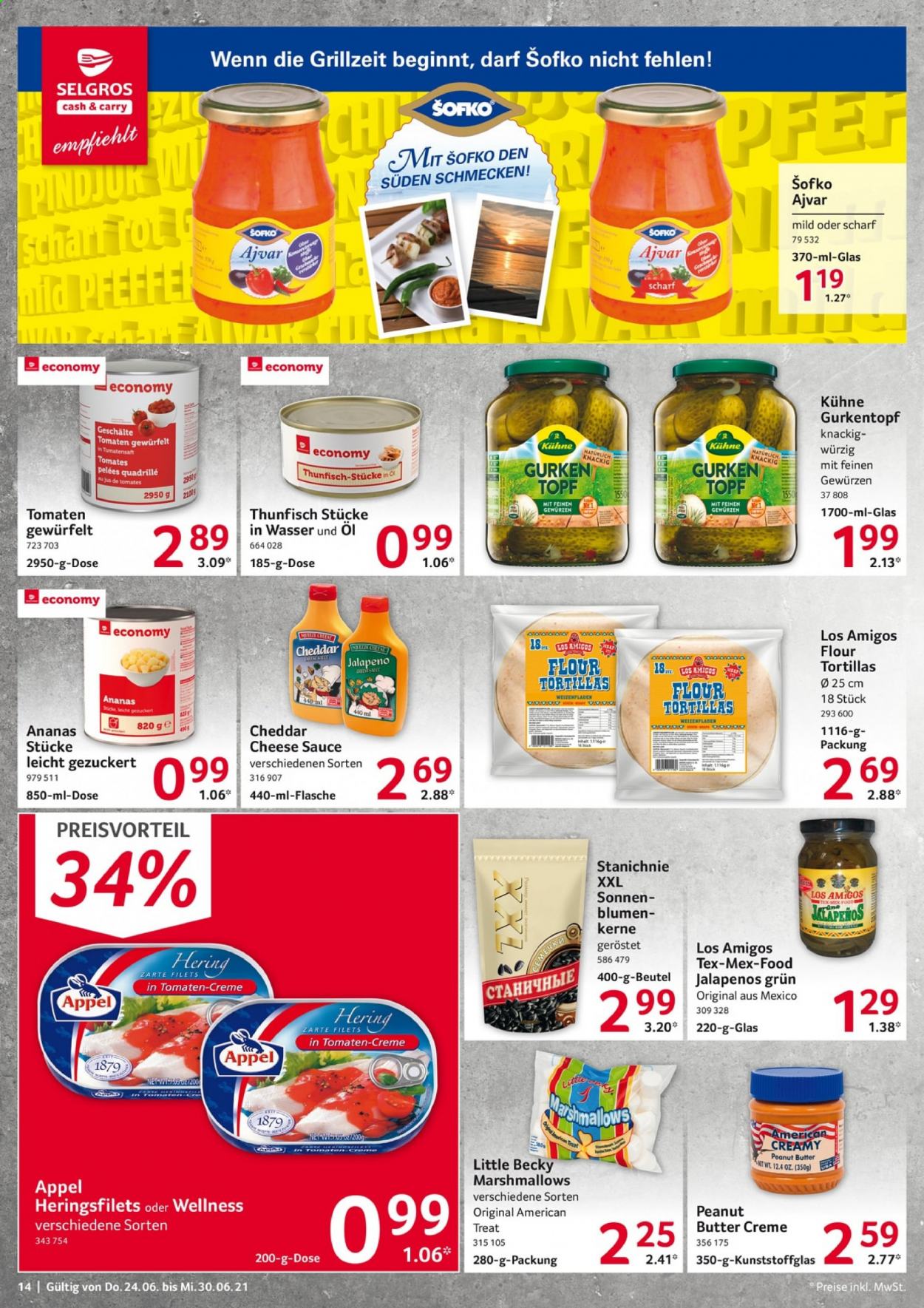 Selgros Prospekte  - 24.06.2021 - 30.06.2021. Seite 14