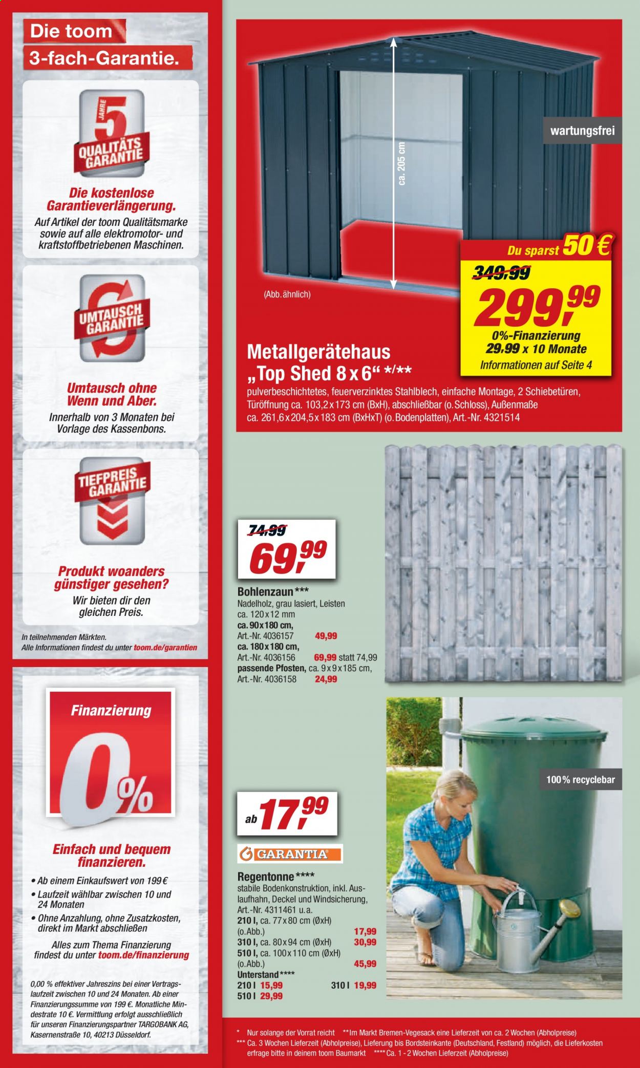 toom Baumarkt Prospekte  - 26.06.2021 - 2.07.2021. Seite 4