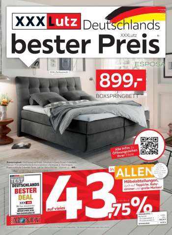 Prospekte XXXLutz - 21.6.2021 - 27.6.2021.