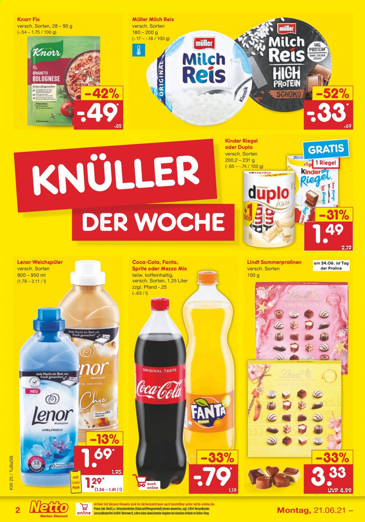 Netto Marken-Discount Prospekte  - 21.06.2021 - 26.06.2021. Seite 4