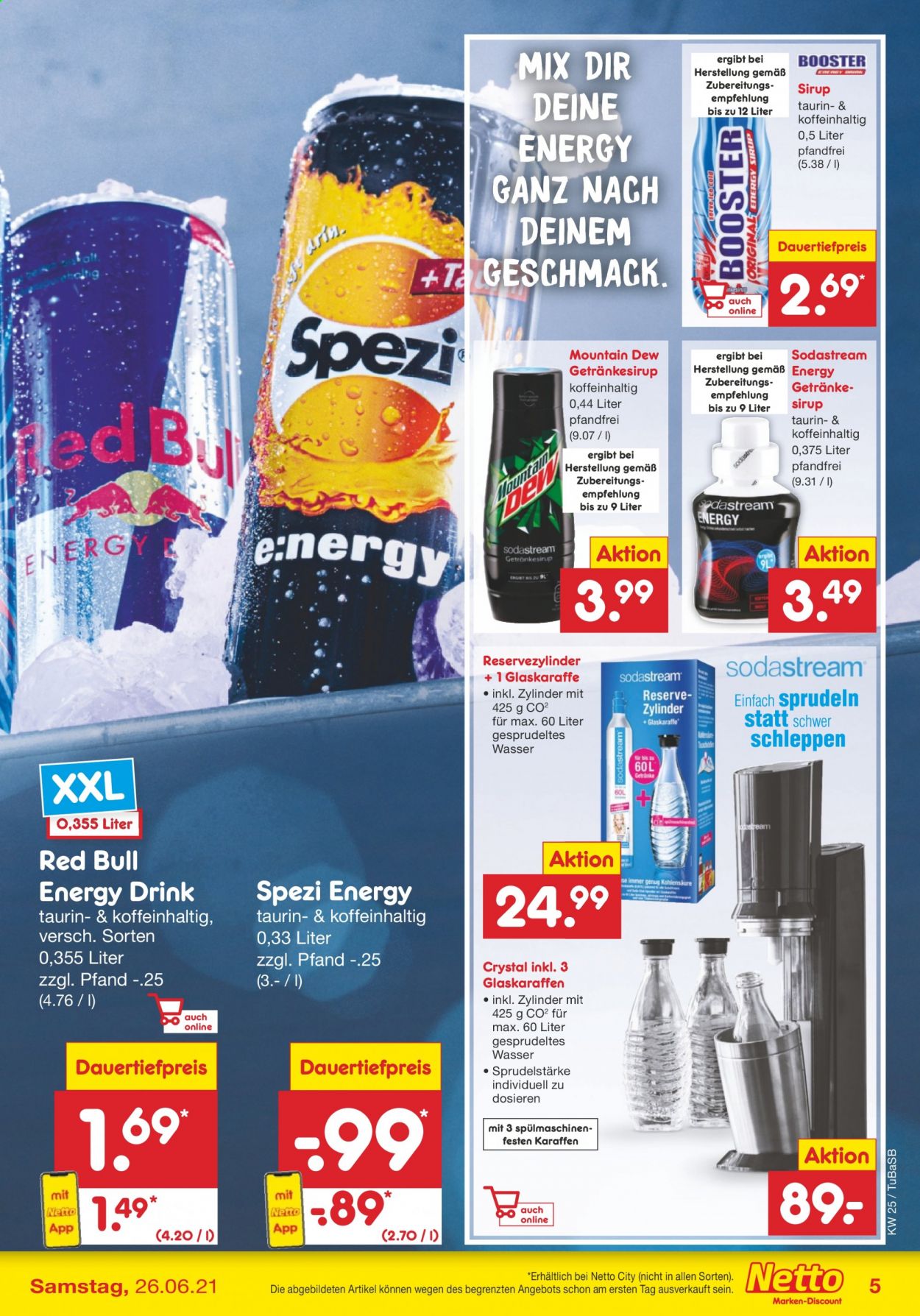 Netto Marken-Discount Prospekte  - 21.06.2021 - 26.06.2021. Seite 7