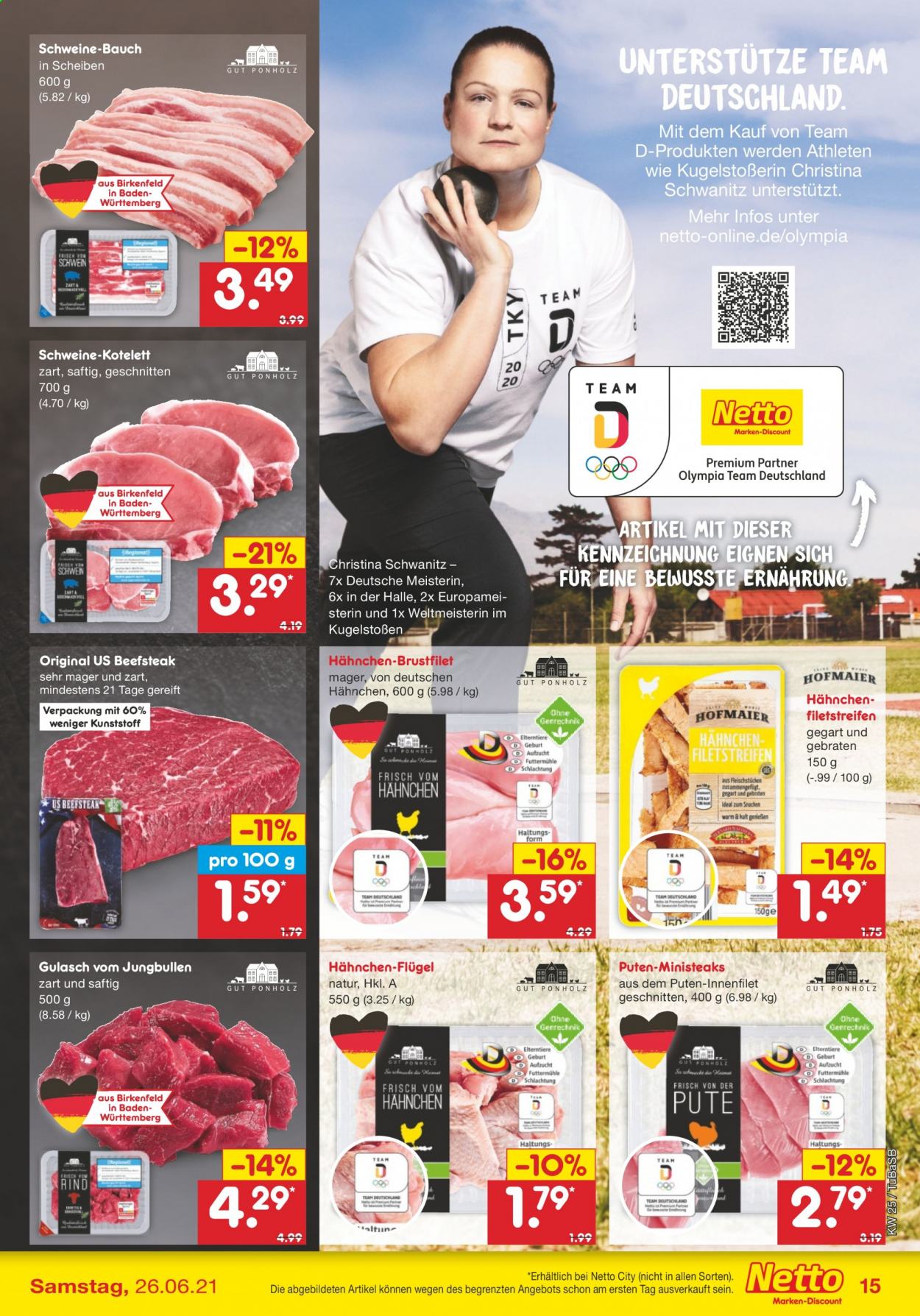Netto Marken-Discount Prospekte  - 21.06.2021 - 26.06.2021. Seite 17
