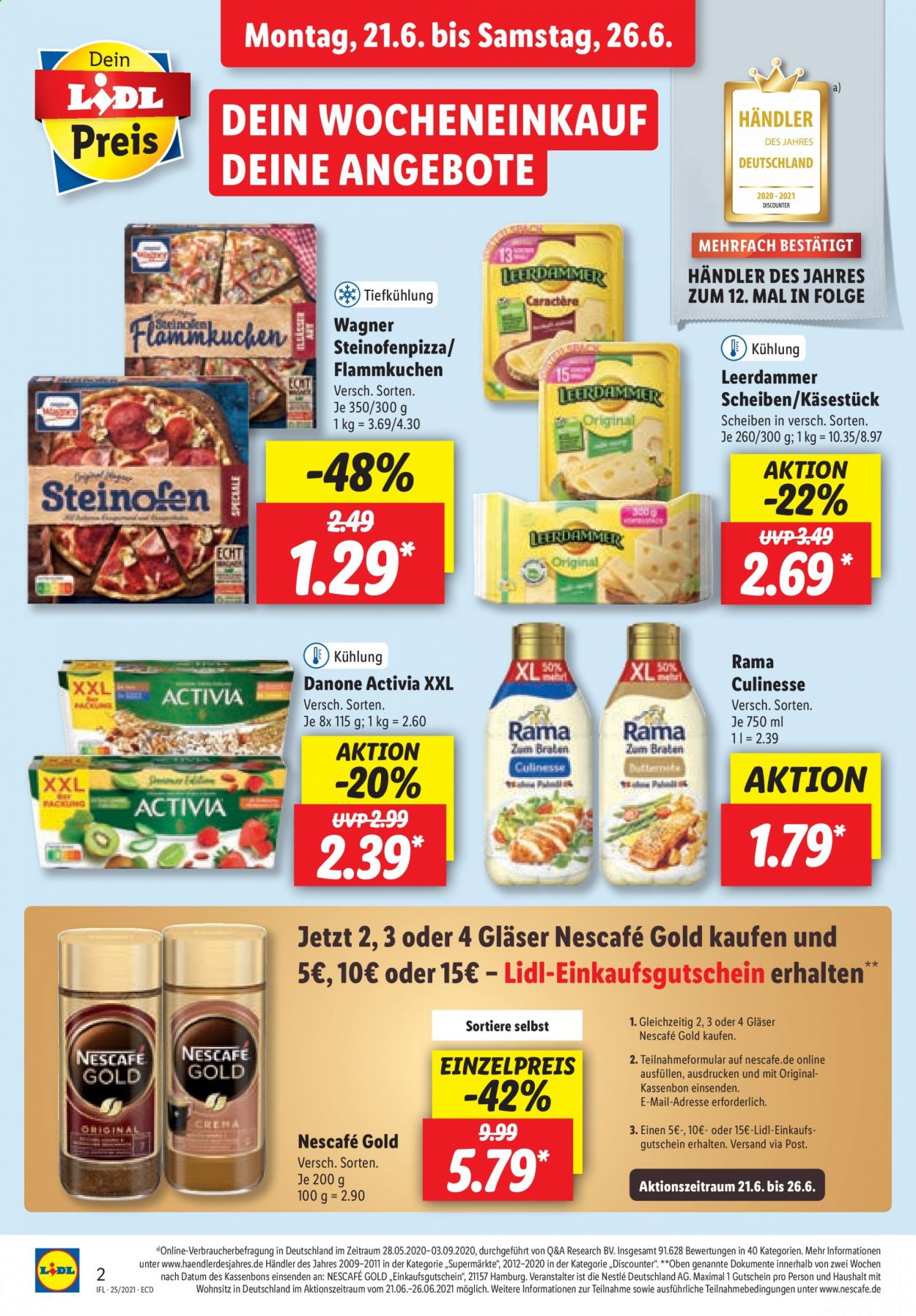 Lidl Prospekte  - 21.06.2021 - 26.06.2021. Seite 2