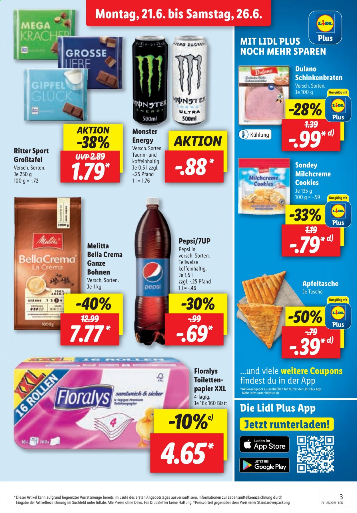 Lidl Prospekte  - 21.06.2021 - 26.06.2021. Seite 3