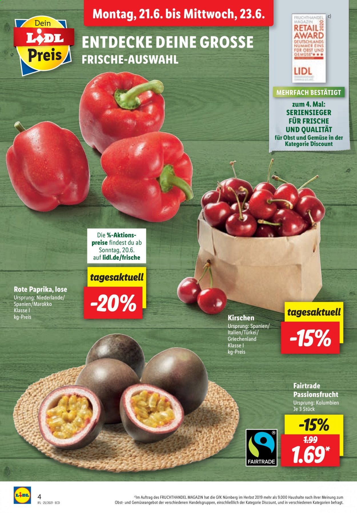 Lidl Prospekte  - 21.06.2021 - 26.06.2021. Seite 4