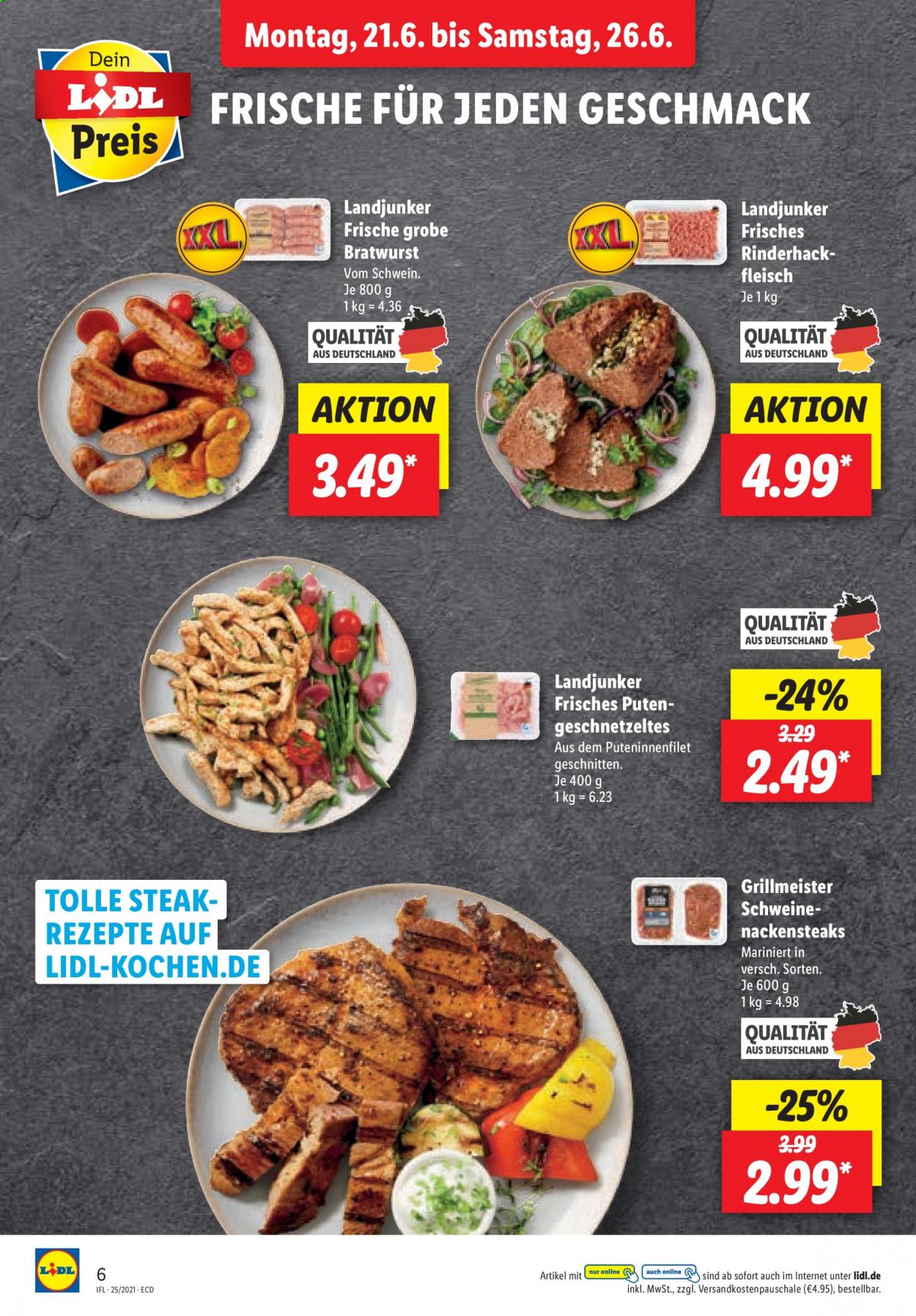 Lidl Prospekte  - 21.06.2021 - 26.06.2021. Seite 6