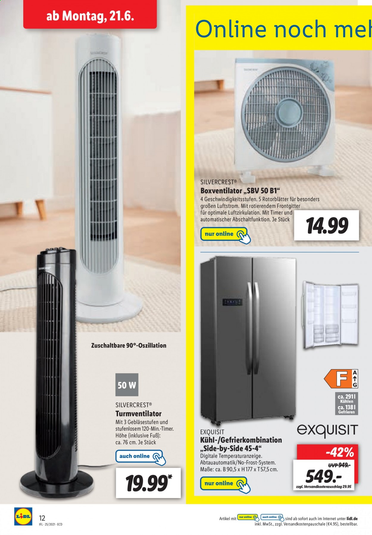 Lidl Prospekte  - 21.06.2021 - 26.06.2021. Seite 12