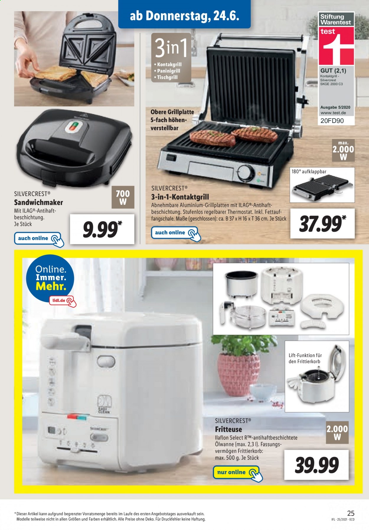 Lidl Prospekte  - 21.06.2021 - 26.06.2021. Seite 25