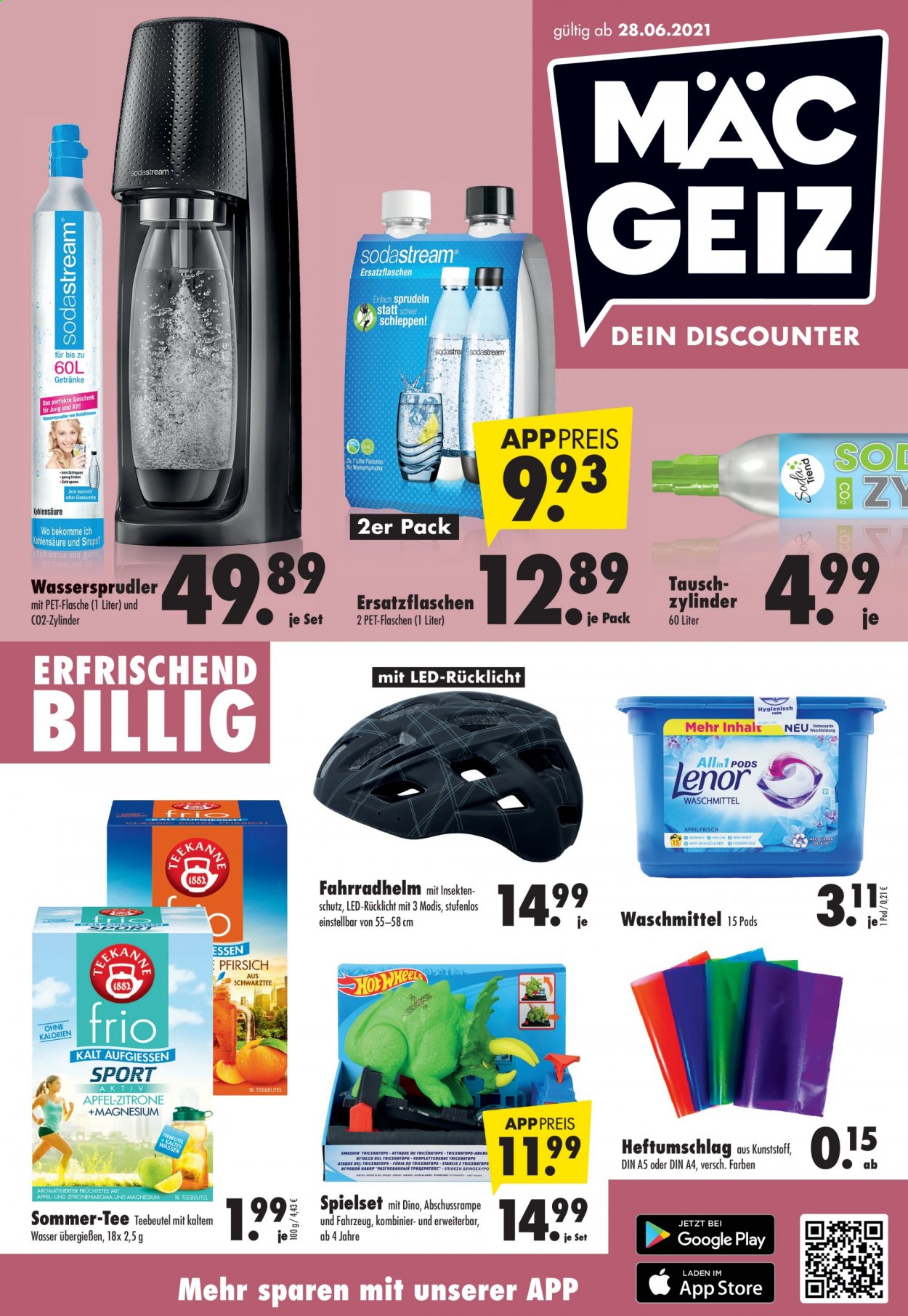 Mäc-Geiz Prospekte  - 28.06.2021 - 4.07.2021. Seite 1