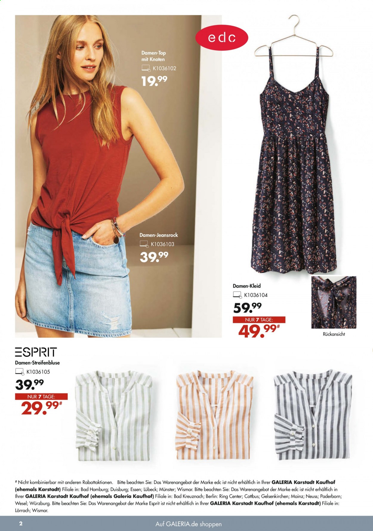 GALERIA Karstadt Kaufhof Prospekte  - 23.06.2021 - 29.06.2021. Seite 2