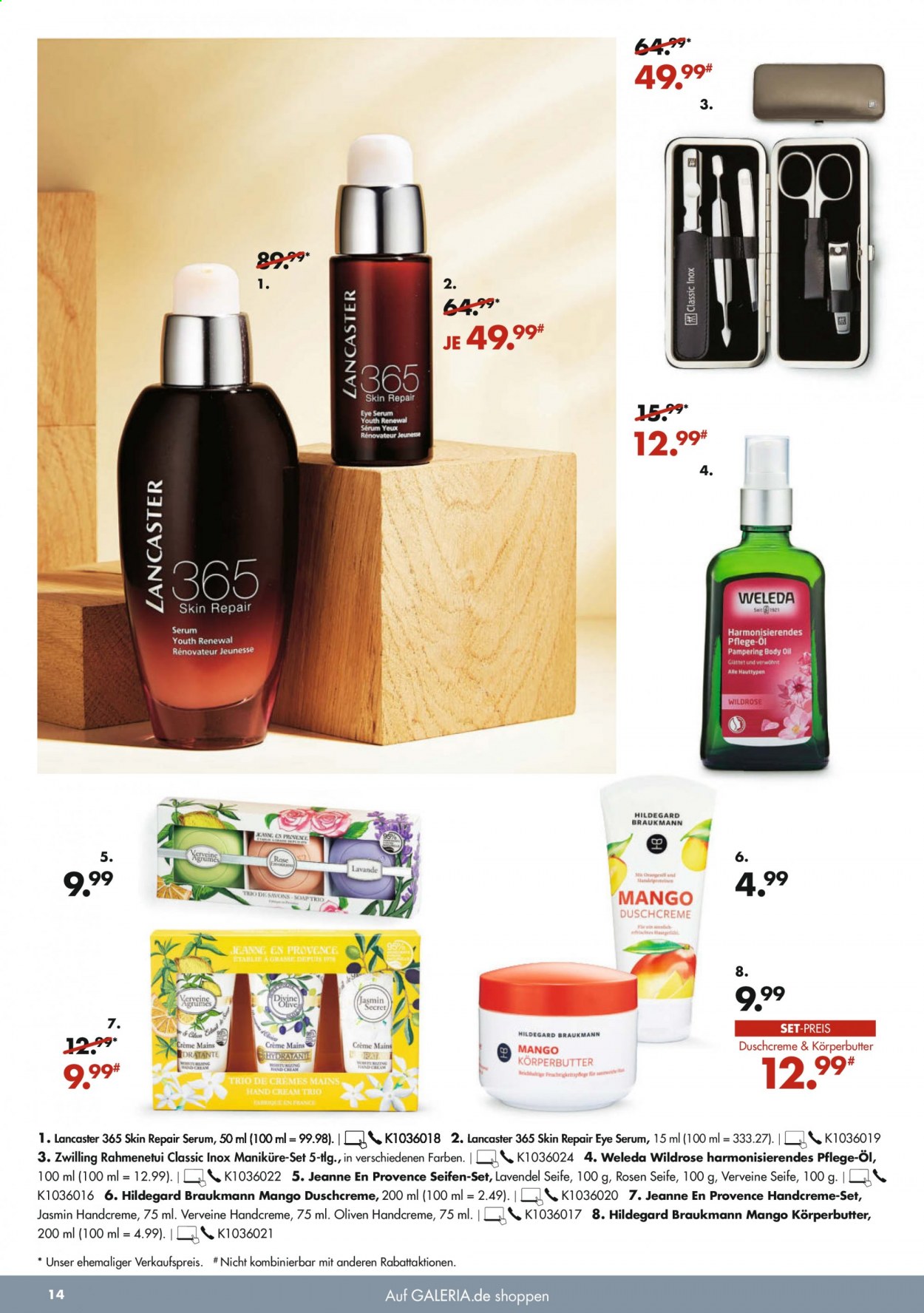 GALERIA Karstadt Kaufhof Prospekte  - 23.06.2021 - 29.06.2021. Seite 14