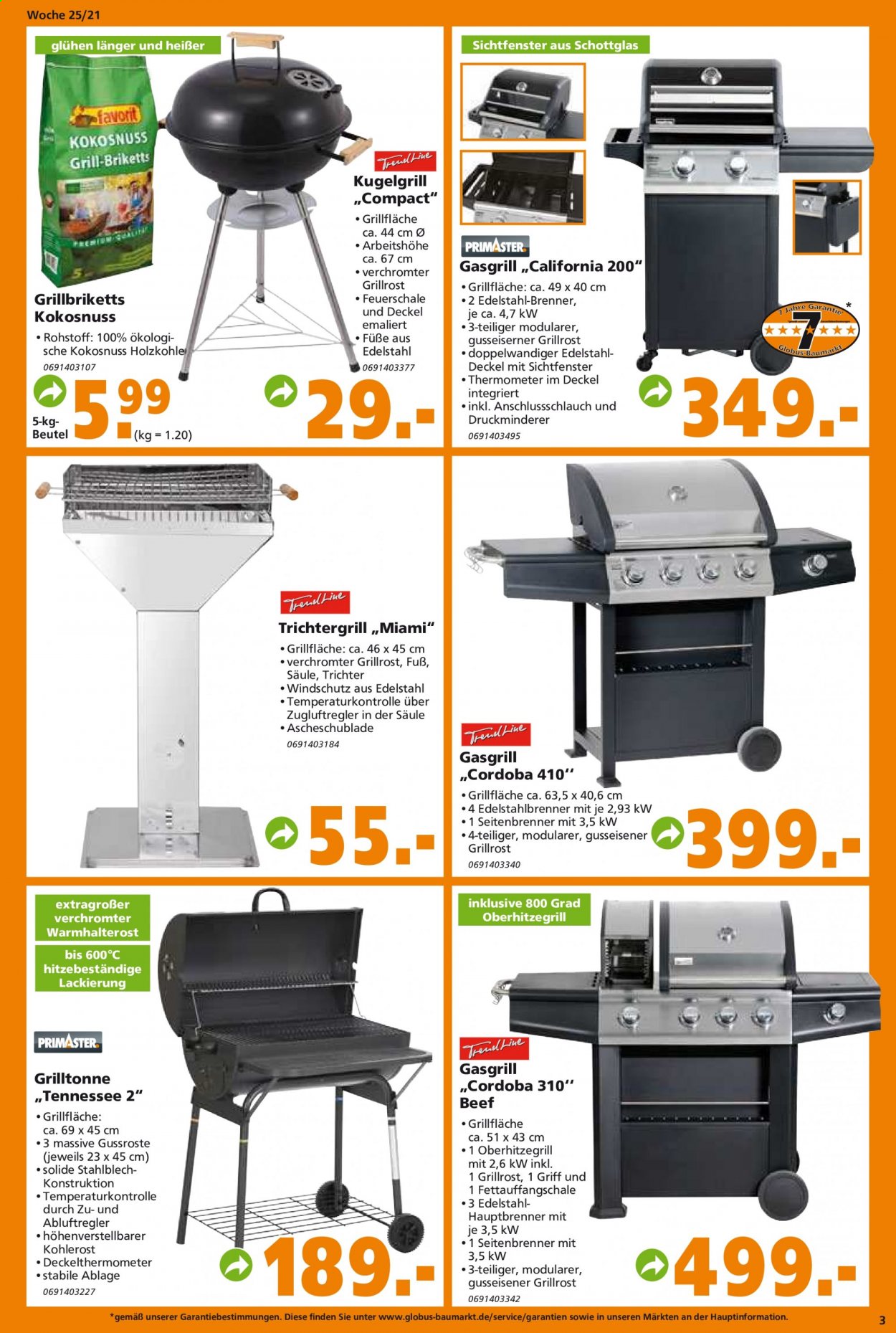 Globus Baumarkt Prospekte  - 22.06.2021 - 29.06.2021. Seite 3