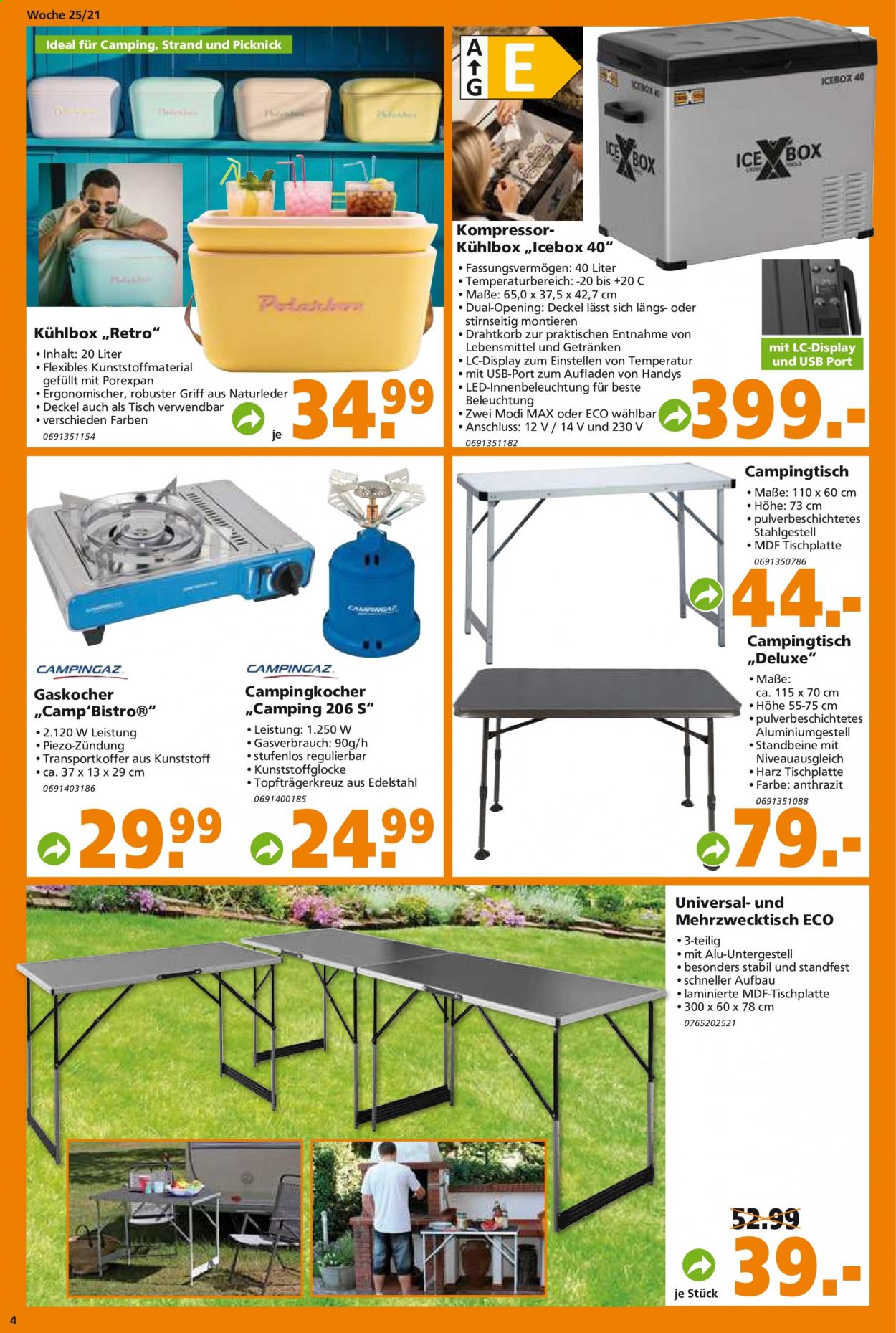 Globus Baumarkt Prospekte  - 22.06.2021 - 29.06.2021. Seite 4