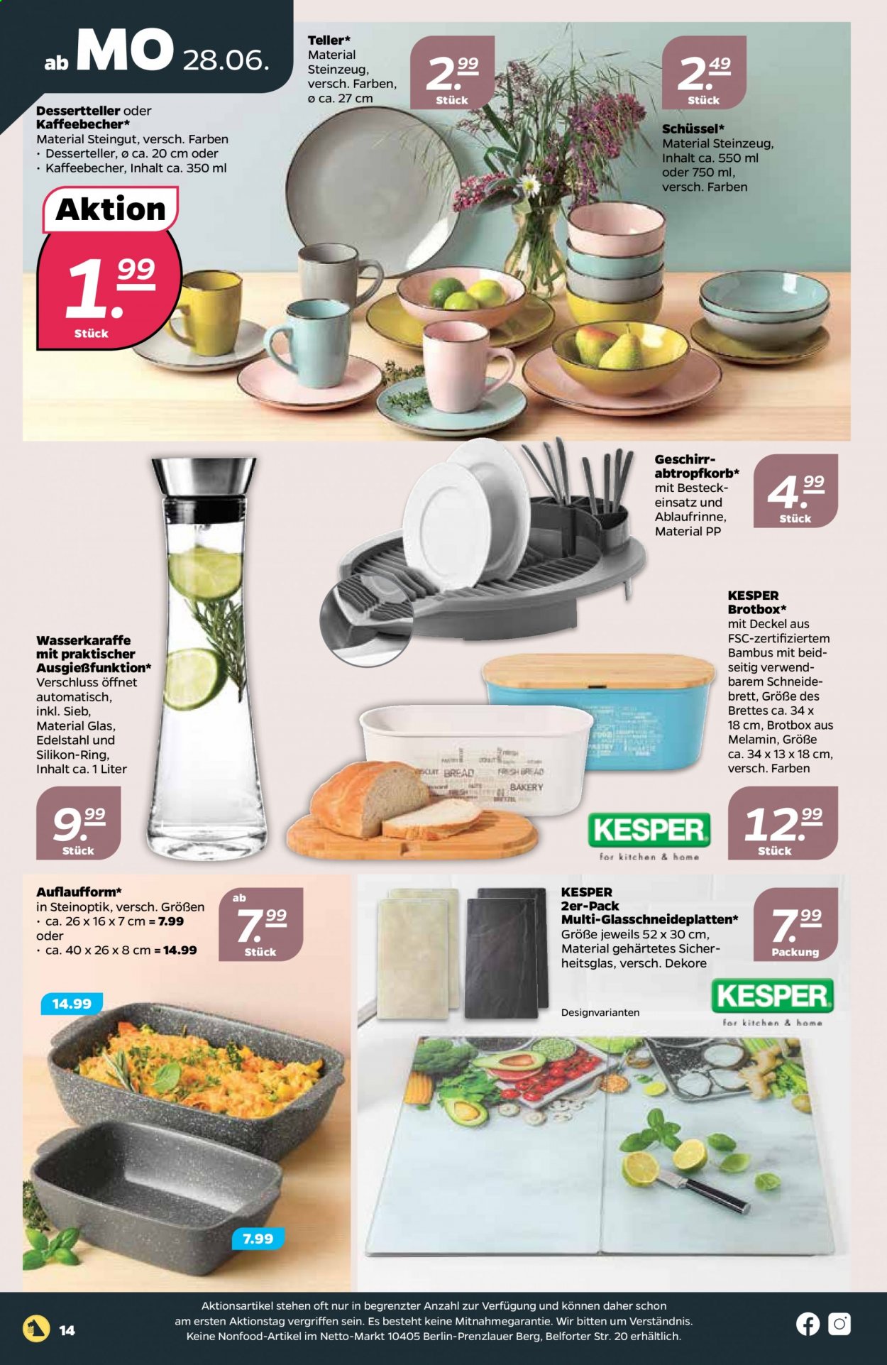 Netto Prospekte  - 28.06.2021 - 3.07.2021. Seite 14