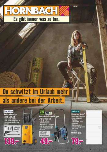 Prospekte Hornbach - 25.6.2021 - 29.7.2021.