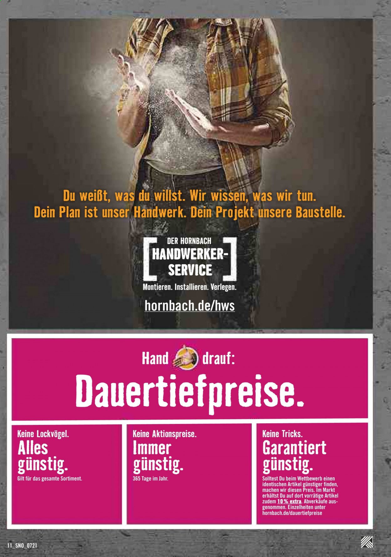 Hornbach Prospekte  - 25.06.2021 - 29.07.2021. Seite 11